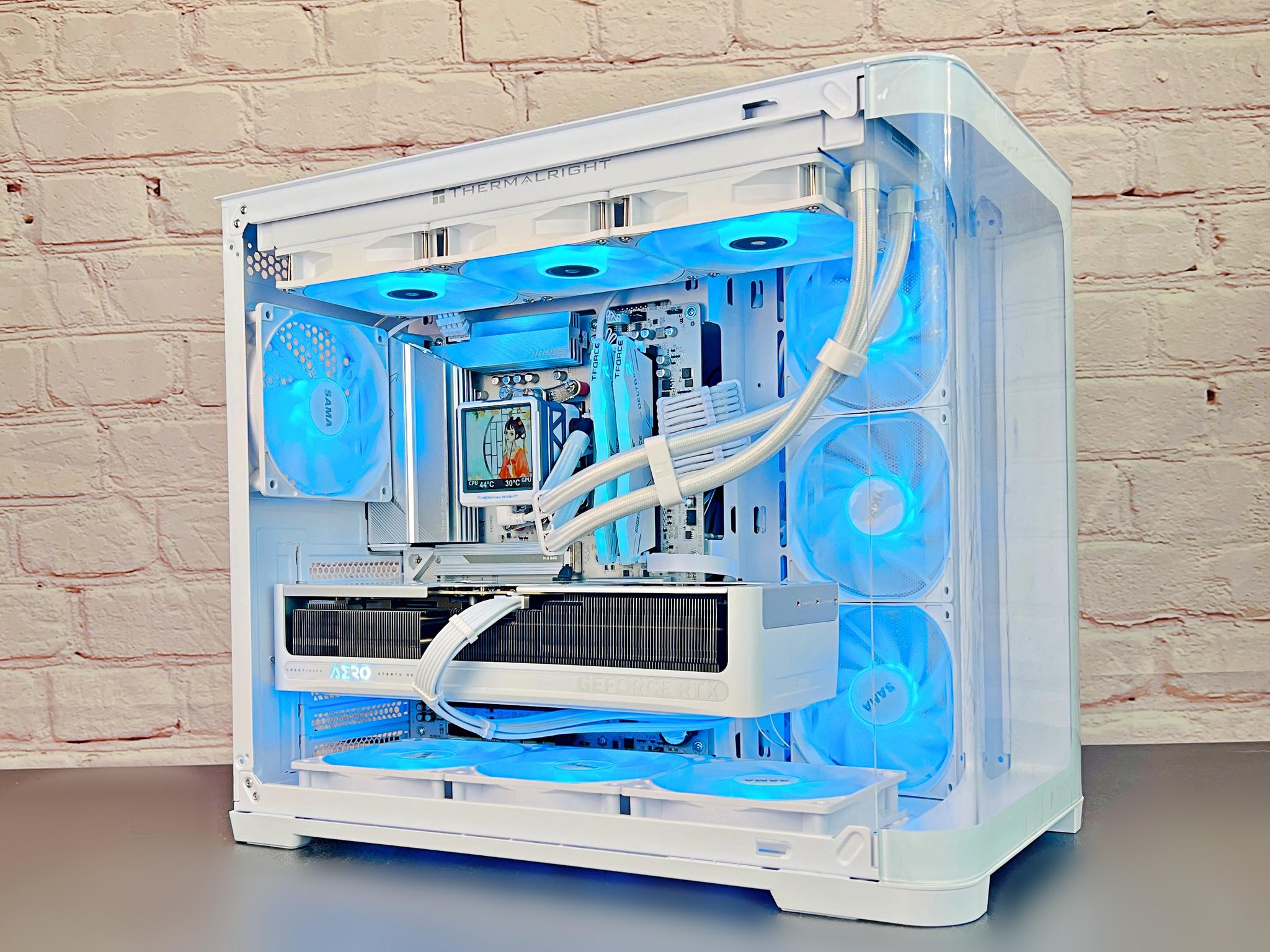 RTX 5070 TI AERO Ryzen 7 7800X3D 32GB DDR5 RAM 2TB SSD M.2 WIN 11 PRO Gaming PC 🤯