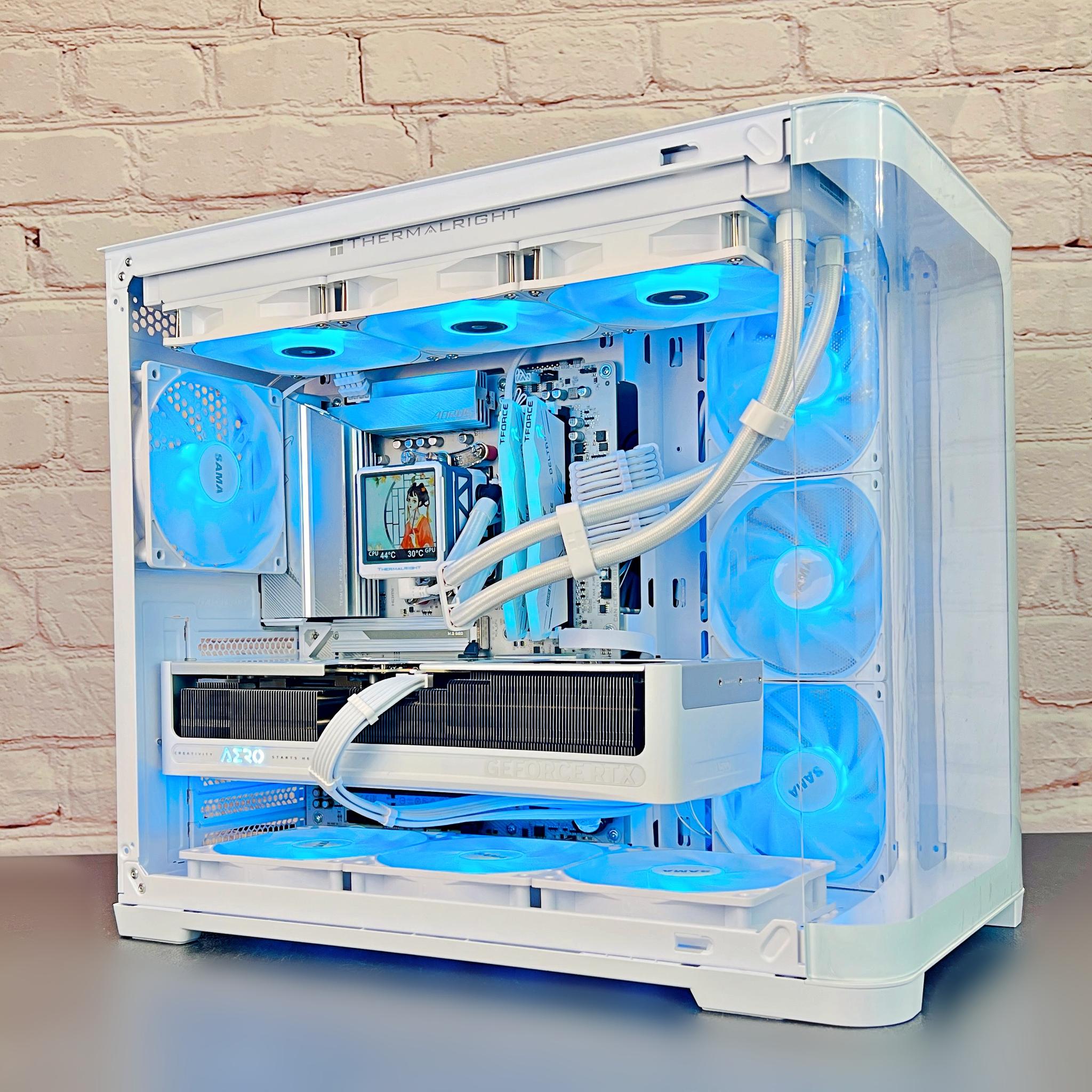 RTX 5070 TI AERO Ryzen 7 7800X3D 32GB DDR5 RAM 2TB SSD M.2 WIN 11 PRO Gaming PC 🤯