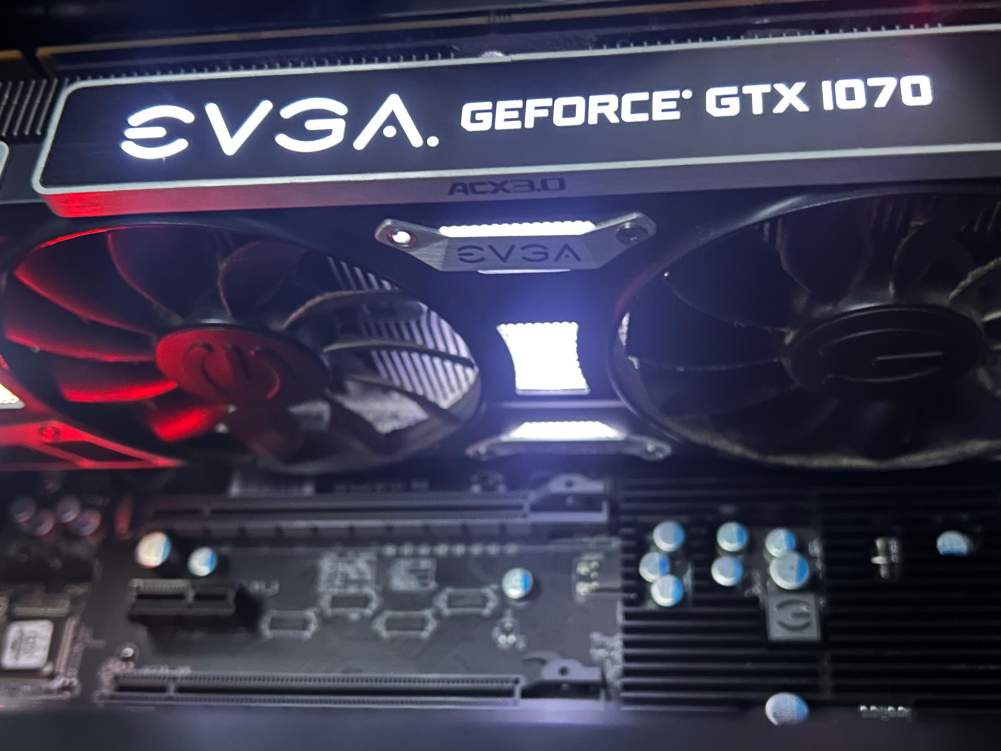 EVGA GTX1070 SC Nvidia GPU 8GB Gaming