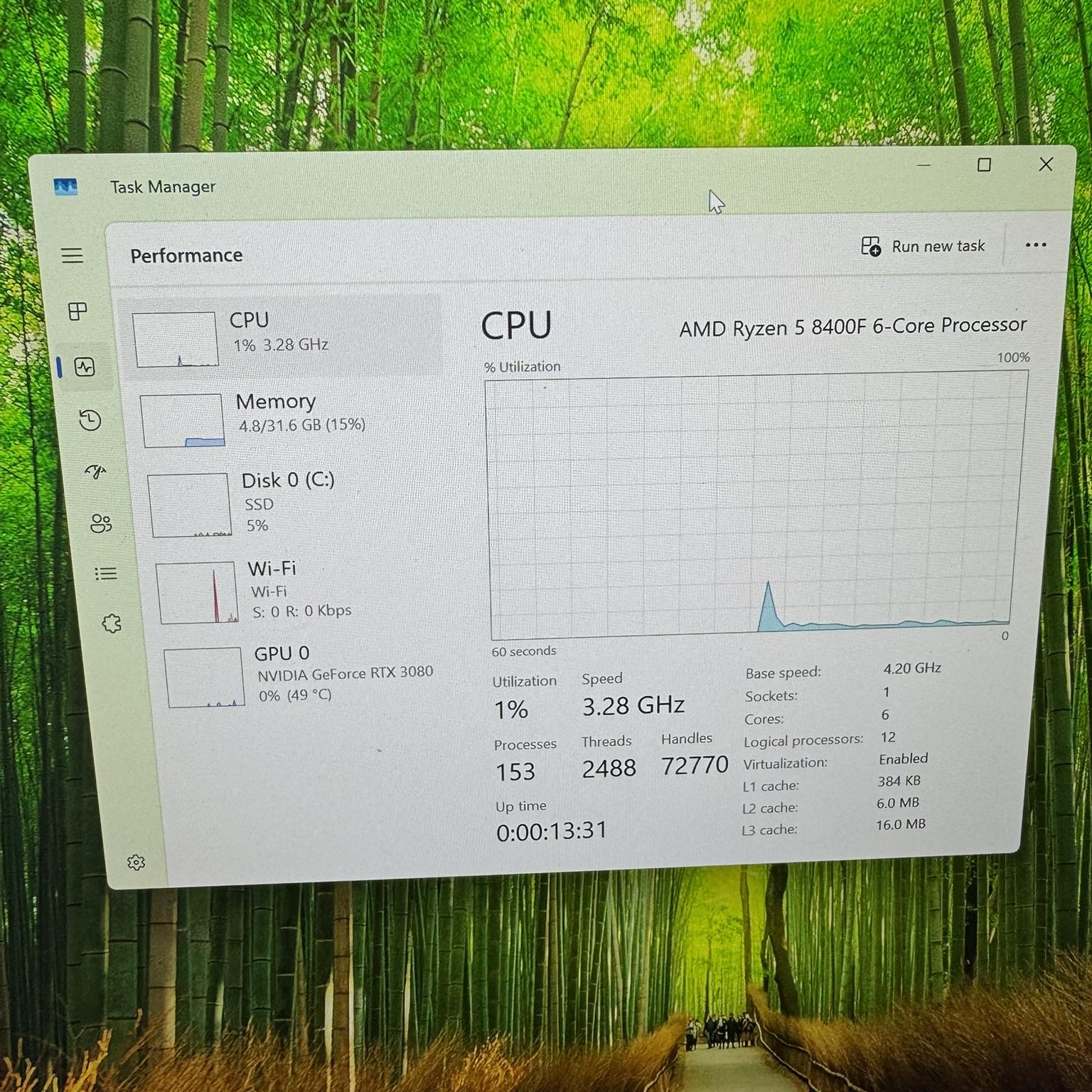 RTX 3080 | Ryzen 5 8400F | Gaming PC | 32GB DDR5 | WIFI