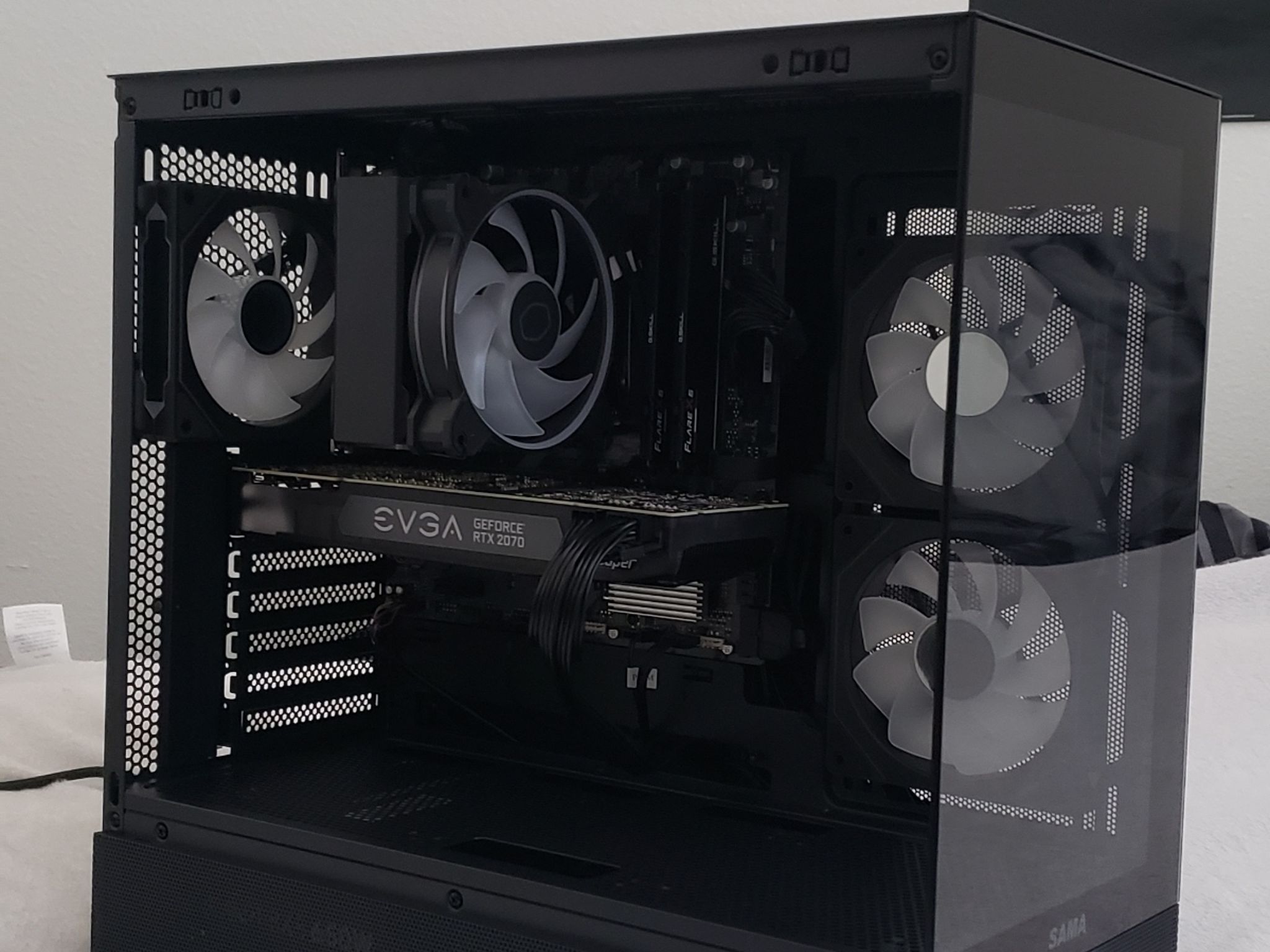 "The Iceberg:" High Performance Gaming PC. Ryzen 5 7600x, RTX 2070 SUPER, 32GB RAM