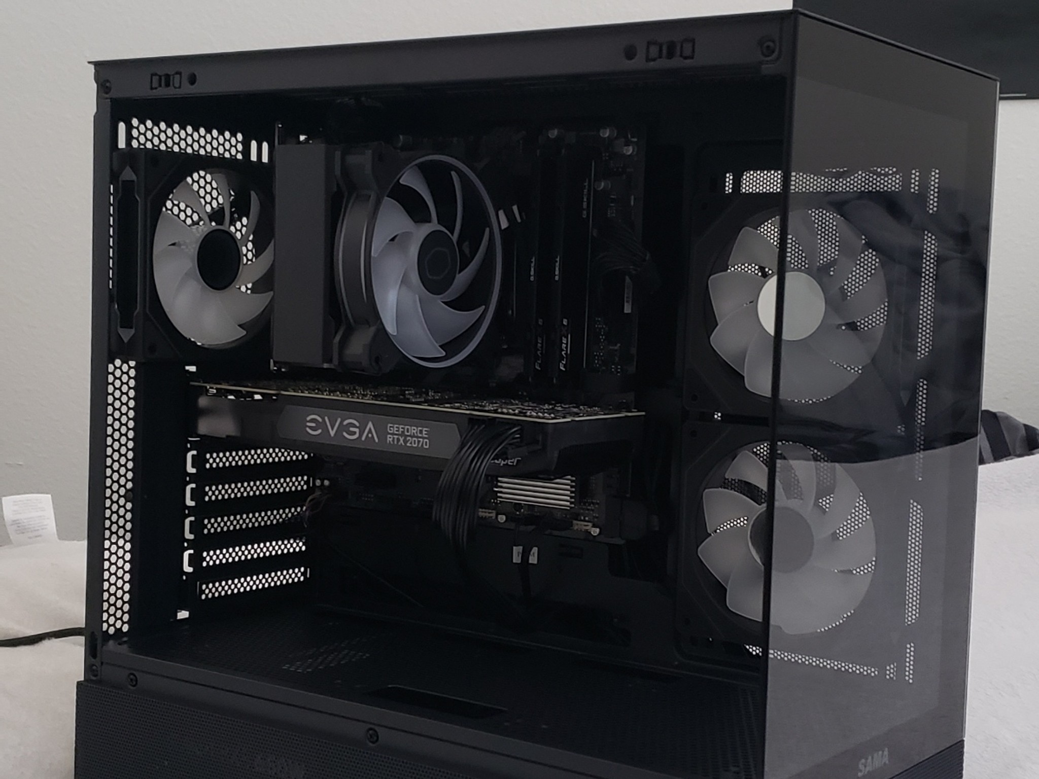 "The Iceberg:" High Performance Gaming PC. Ryzen 5 7600x, RTX 2070 SUPER, 32GB RAM