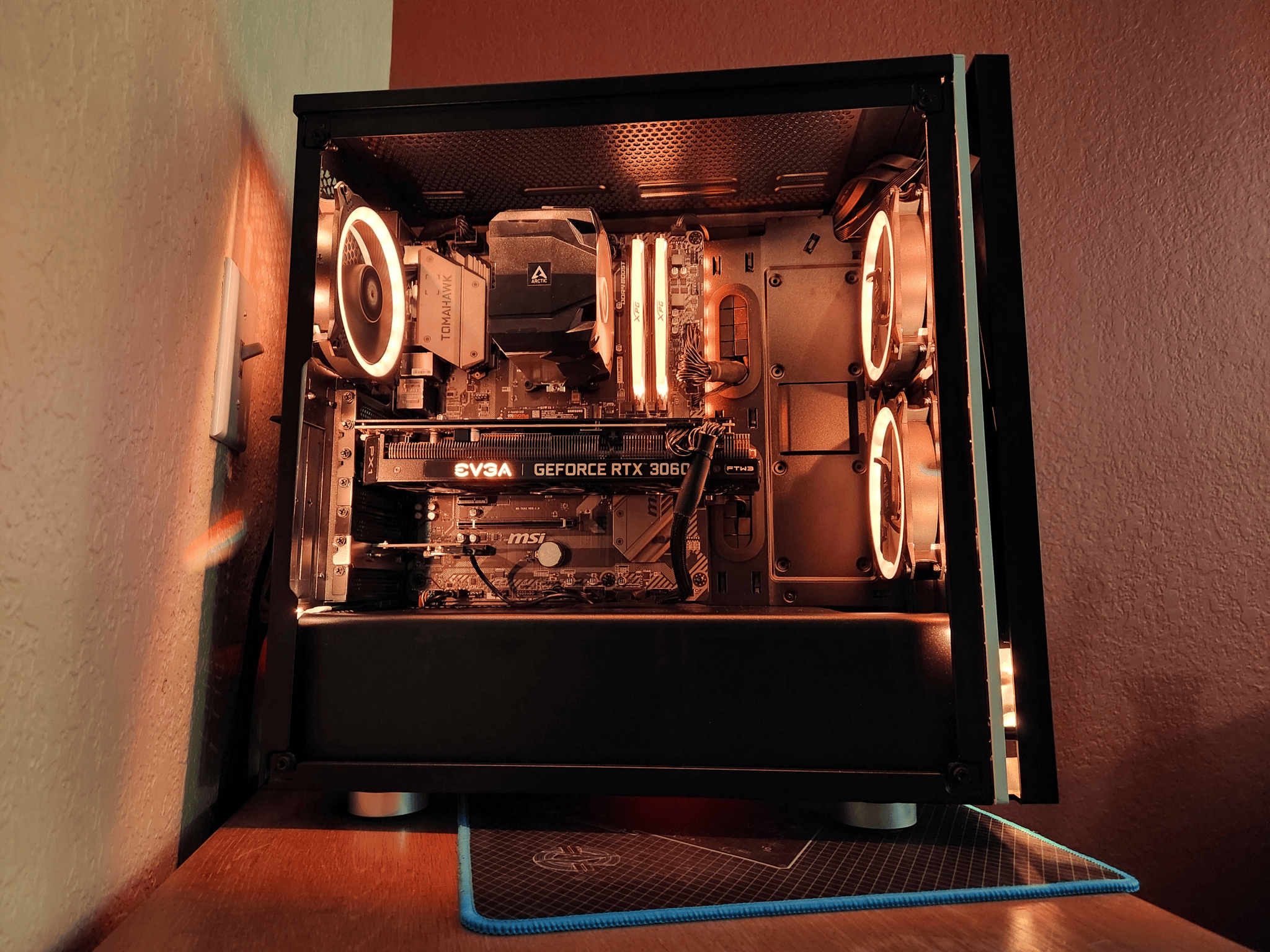 Awesome Mid Level PC, RTX 3060ti, Ryzen 5600G, 16GB 4000 MT/s Ram, Windows 11