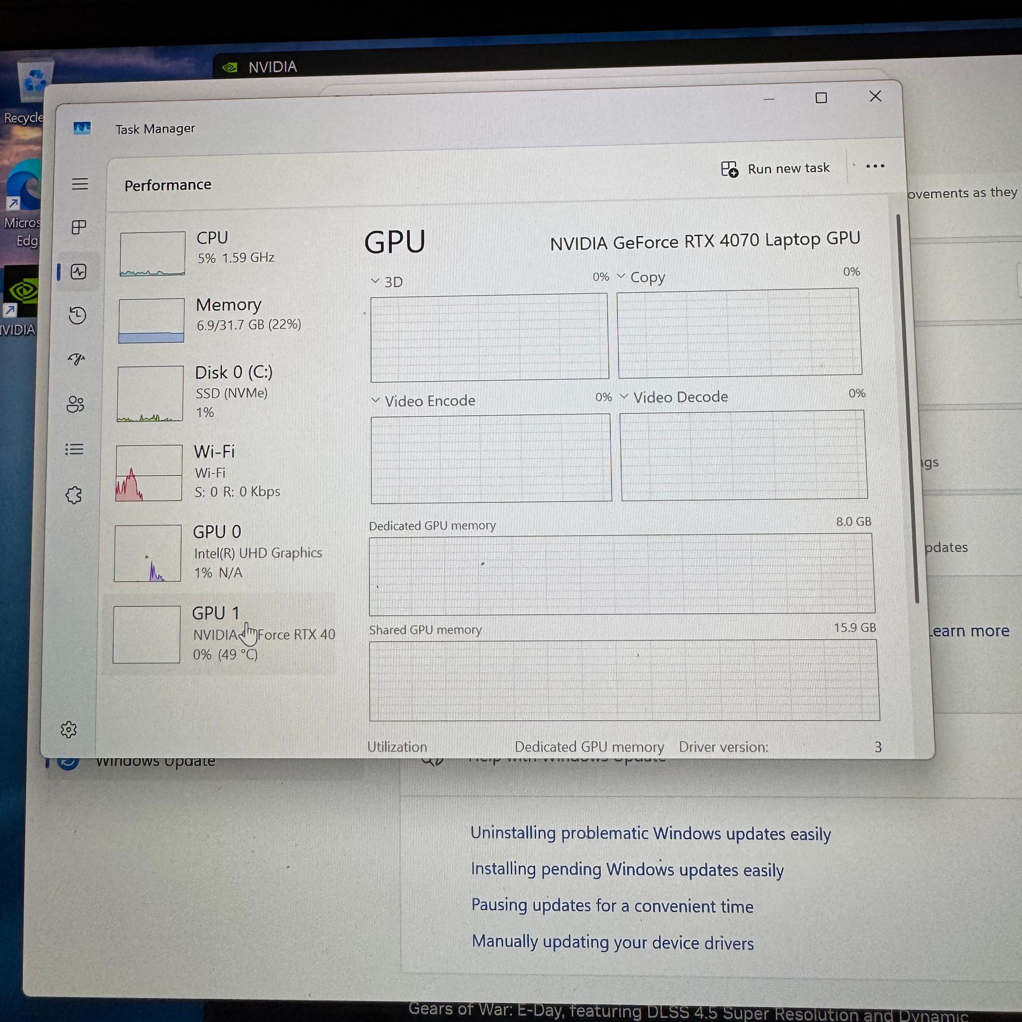 SAGER i9-13900HX/32GB DDR5/1TB NVME/RTX 4070 240 HZ QHD Screen