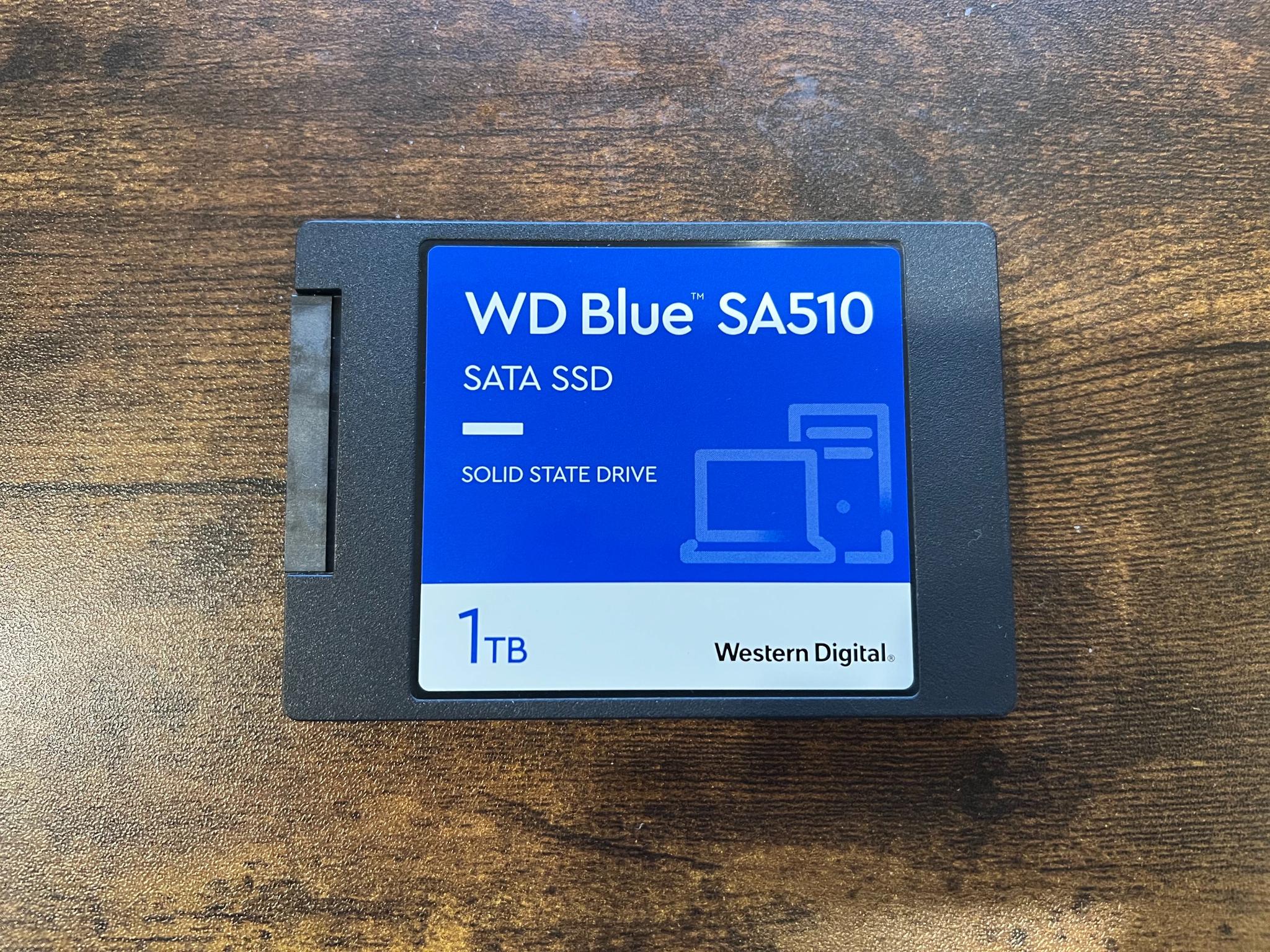 Western Digital 1TB WD Blue SA510 SATA Internal Solid State Drive SSD