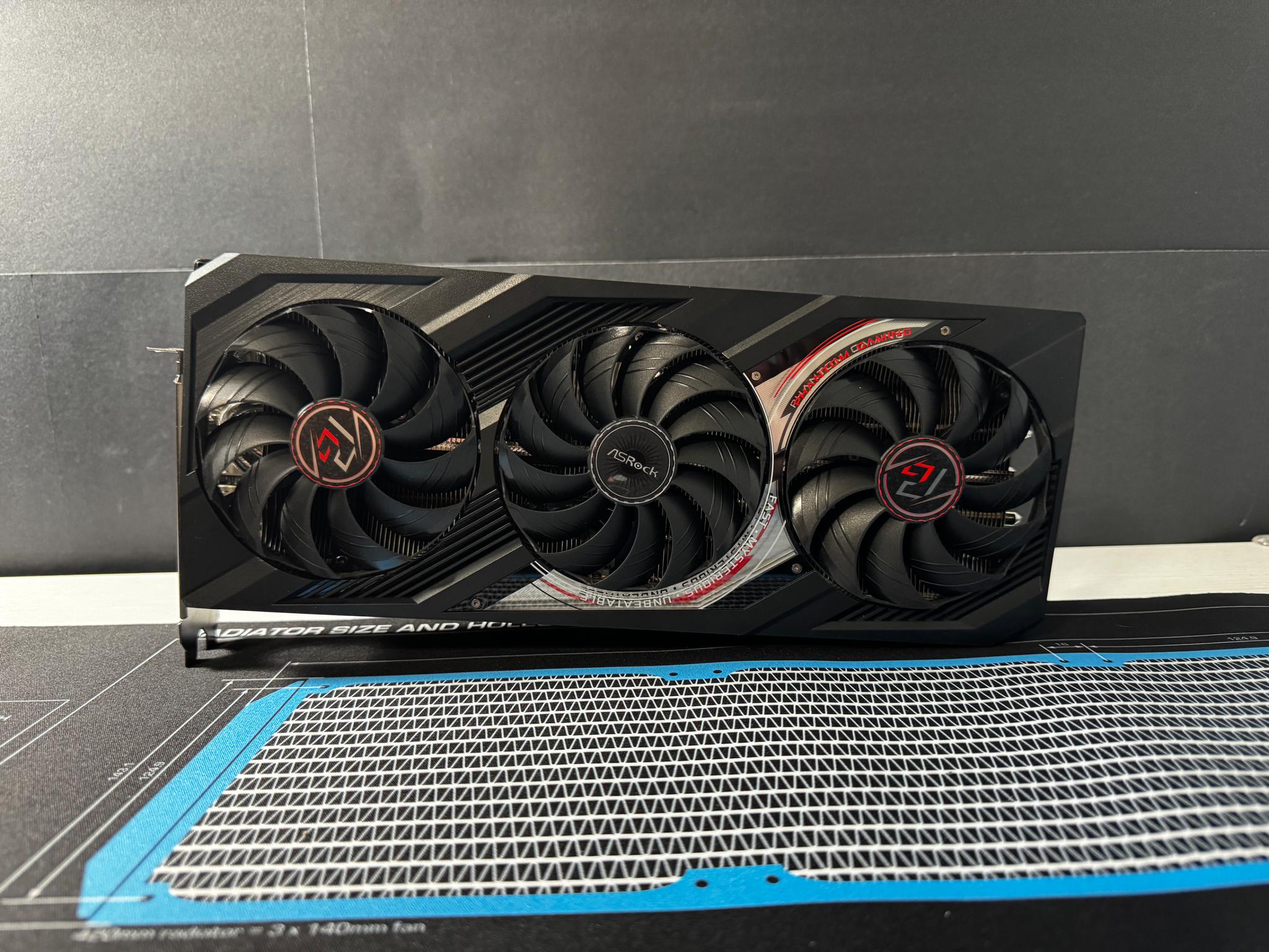 ASRock Phantom Gaming RX 7900 XTX OC 24GB GDDR6 Radeon GPU
