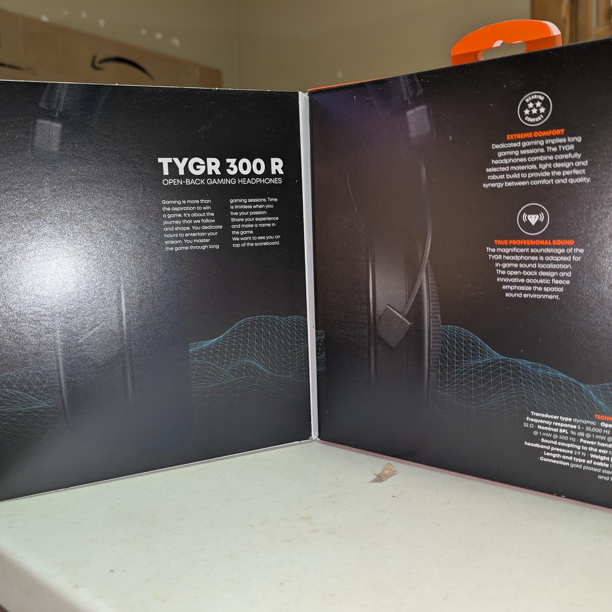 Beyerdynamic TYGR 300 R Open-Back Gaming Headphones (With Original Box)
