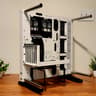 Thermaltake Core P3 Snow Case | Panoramic | Wall Mountable | ATX | PCIE 4.0 Riser Cable Included