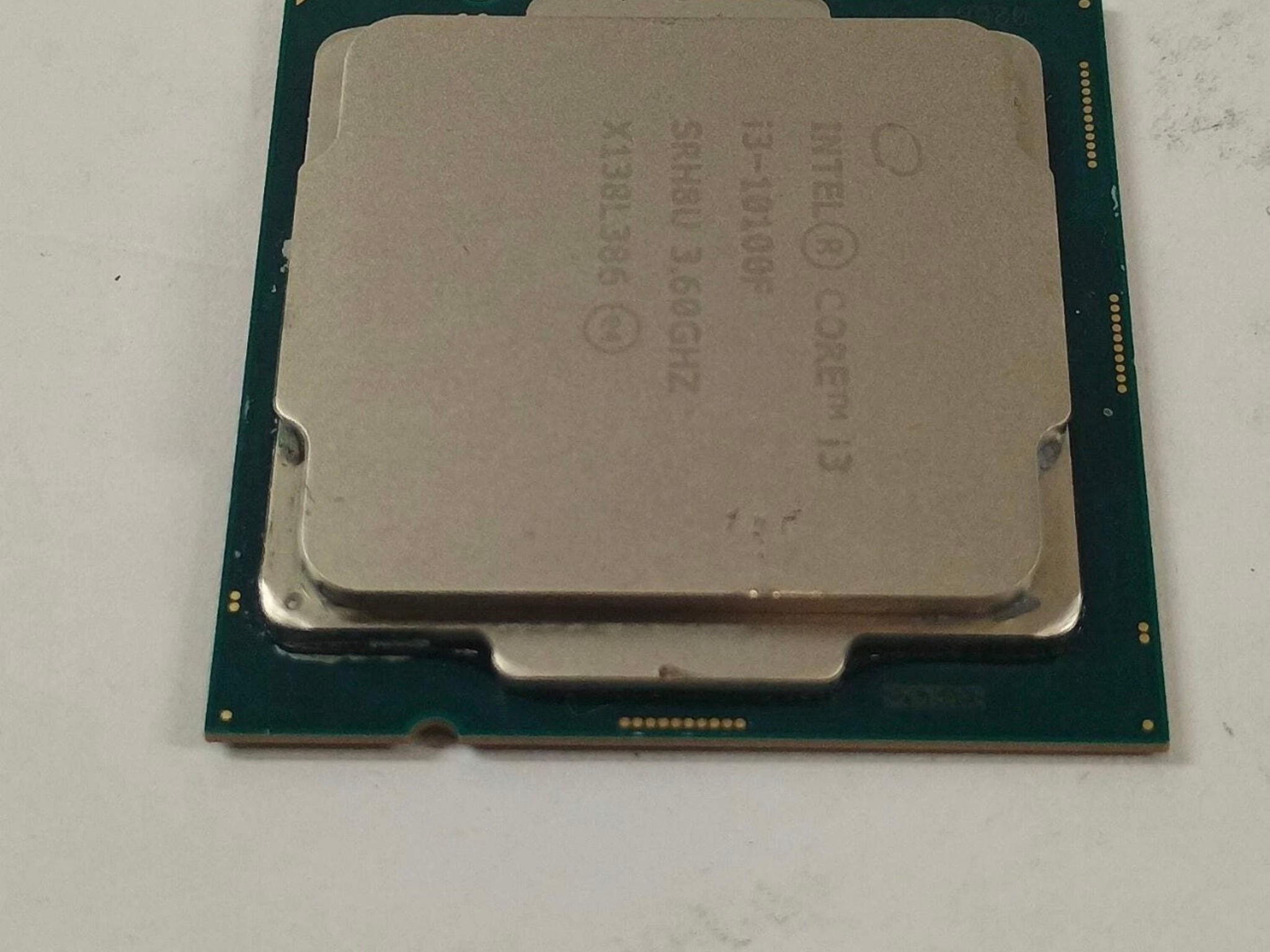 Intel Core i3-10100F 3.60GHz Quad Core SRHBU 8 Thread LGA 1200