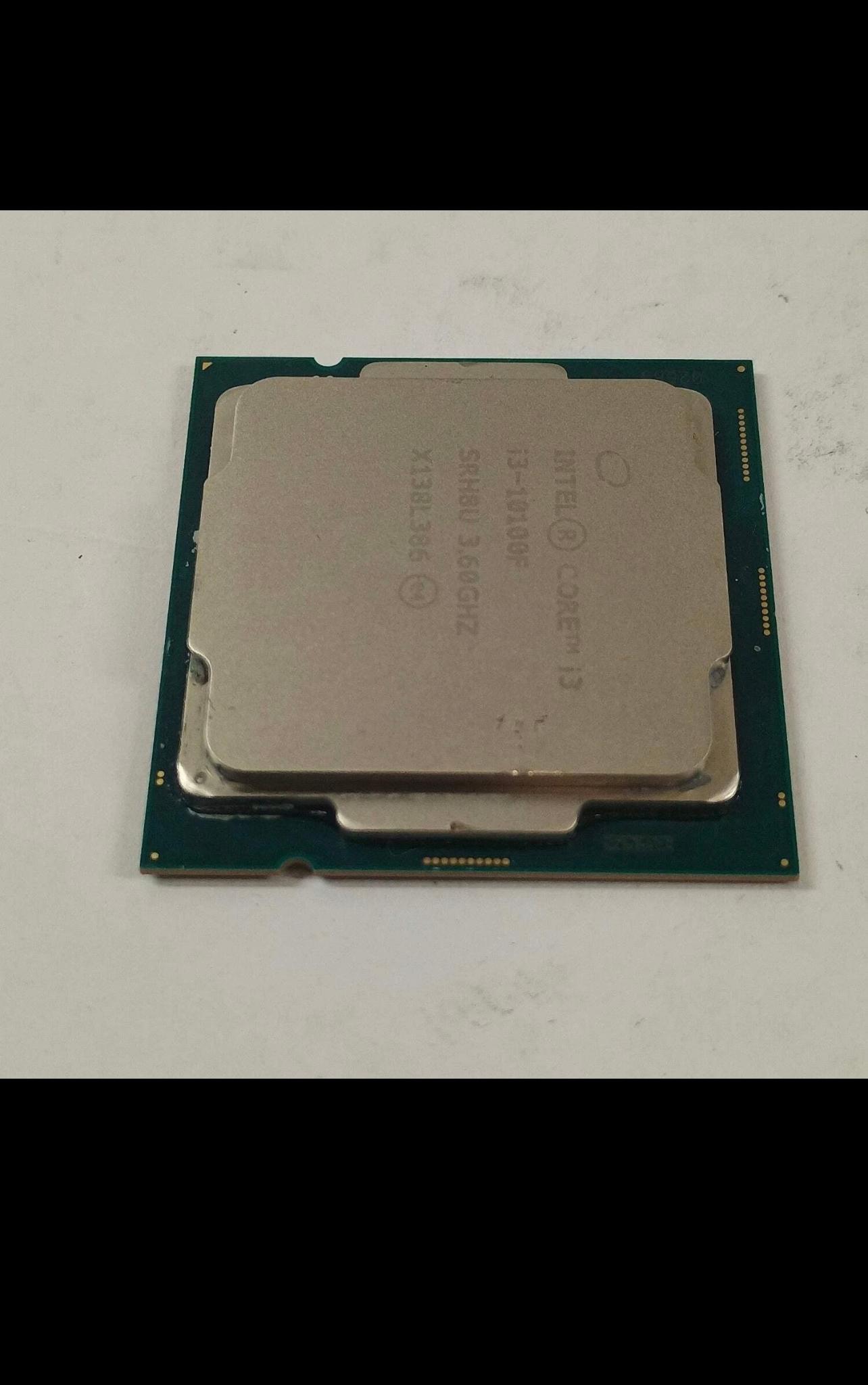 Intel Core i3-10100F 3.60GHz Quad Core SRHBU 8 Thread LGA 1200