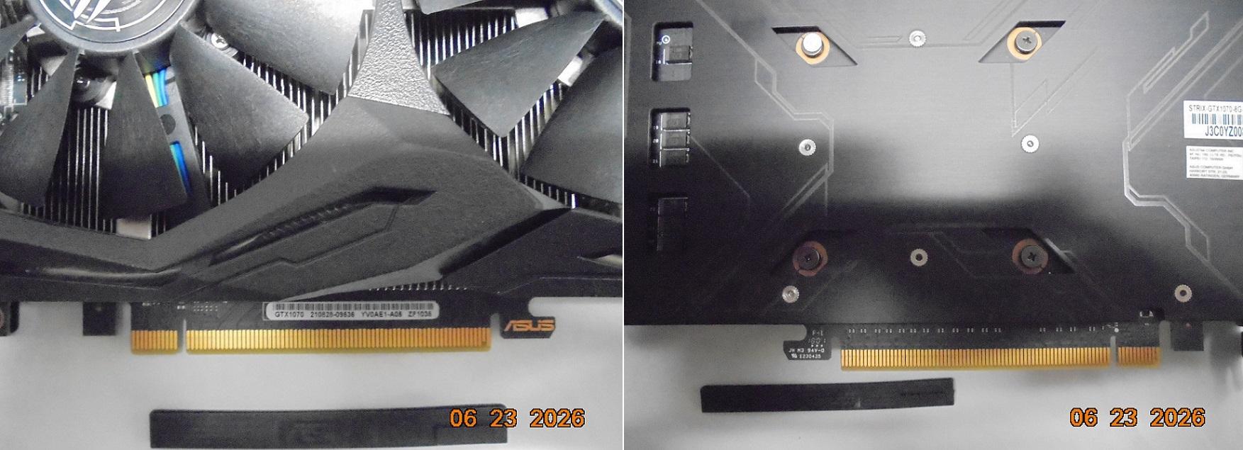 ASUS ROG STRIX-GTX1070-O8G-GAMING/CLEAN/TESTED/PERFECT/CONDITION