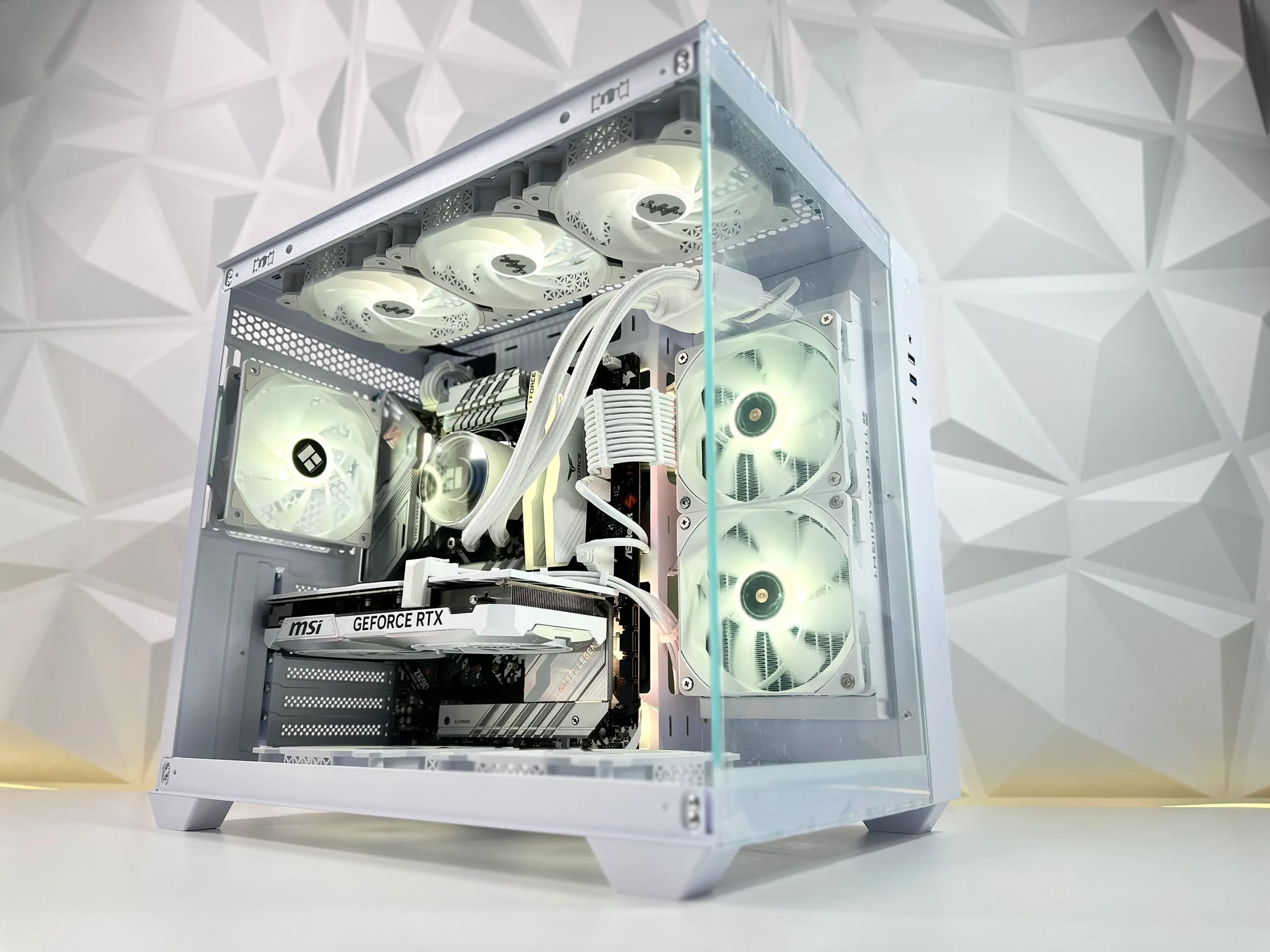 🧊👑 Night King🧟‍♂️🗡️ Gaming PC❄️Nvidia RTX 4070 12GB❄️Intel 13500 14-core❄️32GB DDR4❄️1TB NVME