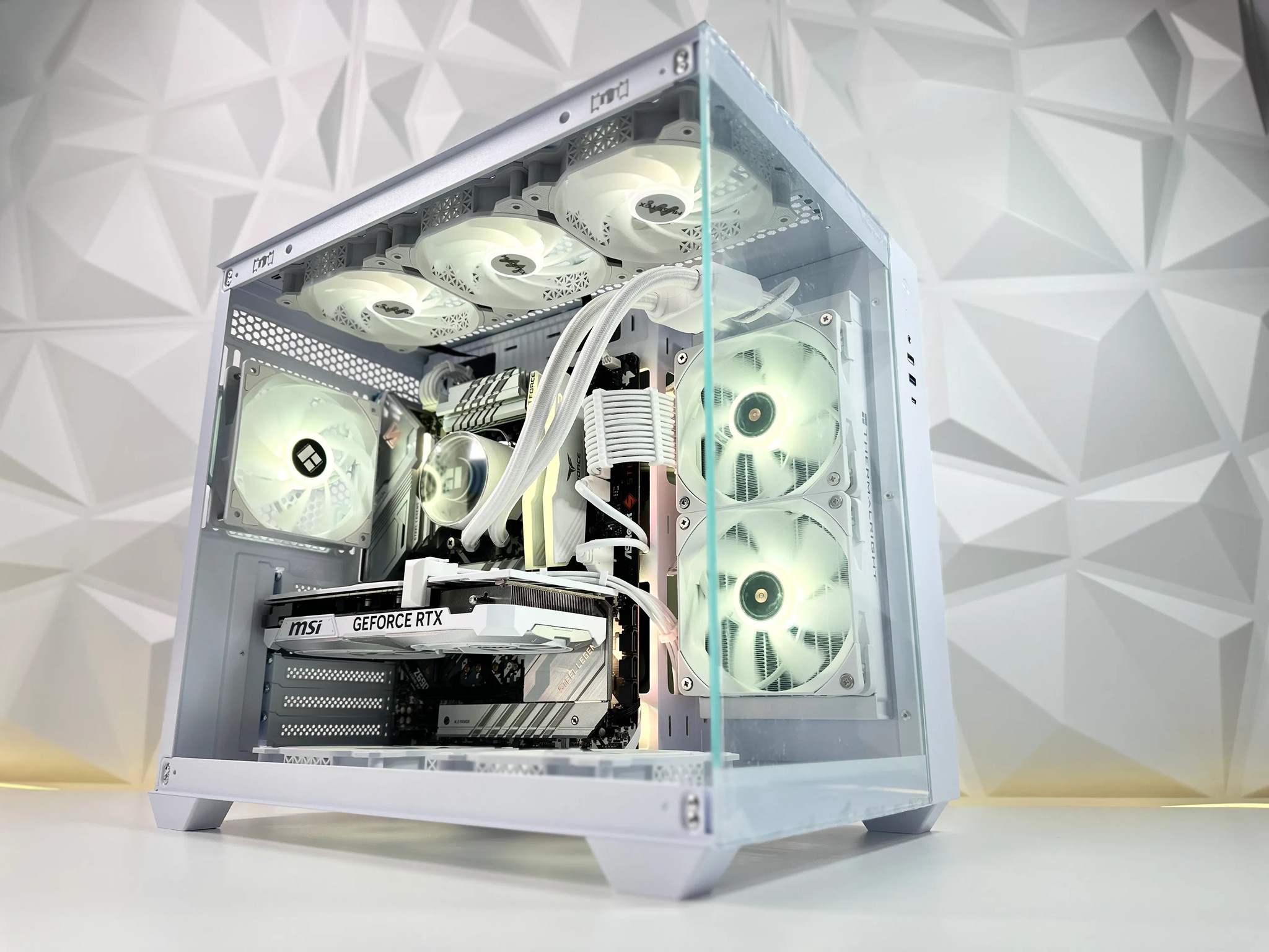 🧊👑 Night King🧟‍♂️🗡️ Gaming PC❄️Nvidia RTX 4070 12GB❄️Intel 13500 14-core❄️32GB DDR4❄️1TB NVME