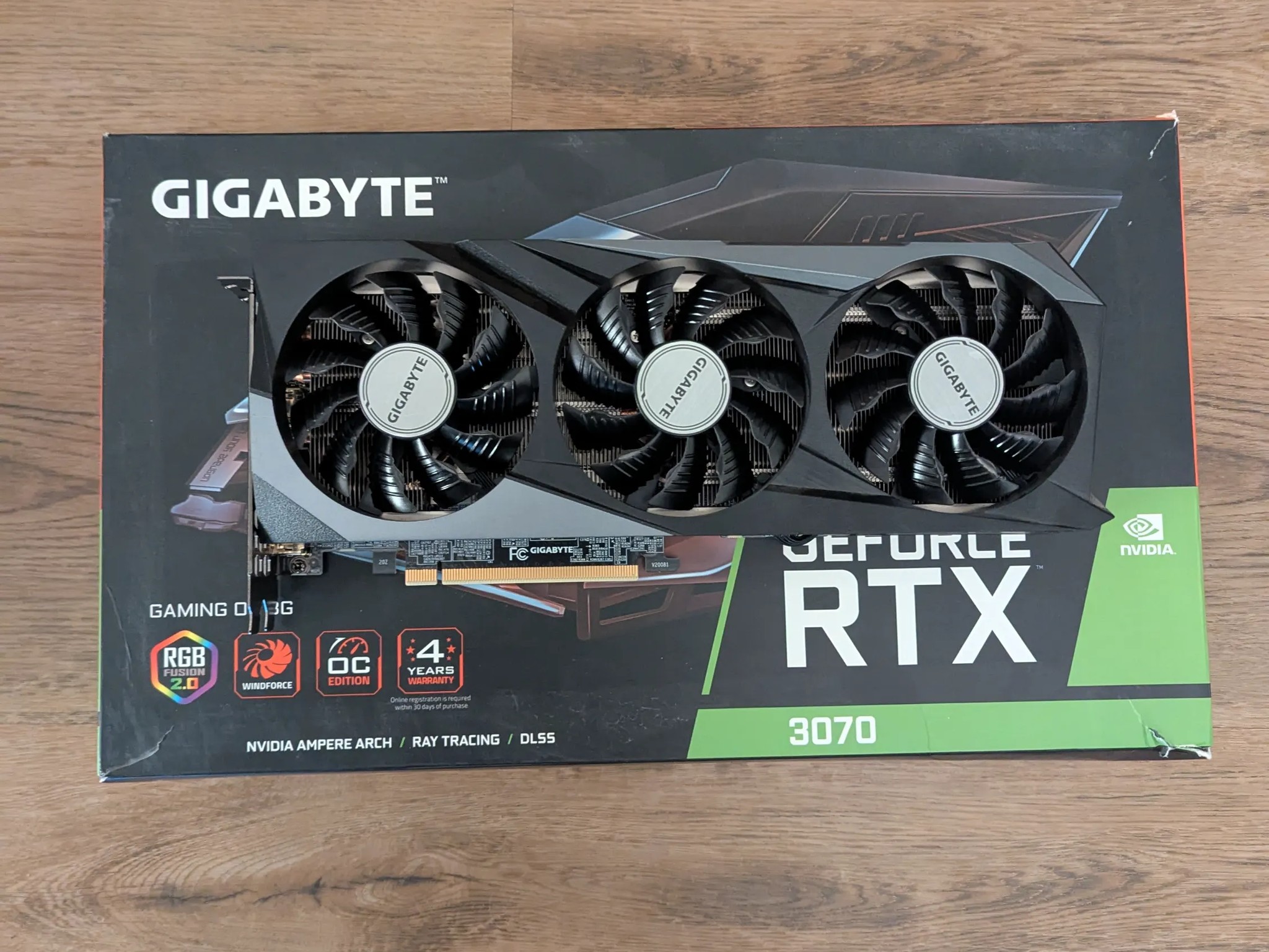 ARTIFACTING 3070 Gigabyte Gaming OC – 8GB GDDR6