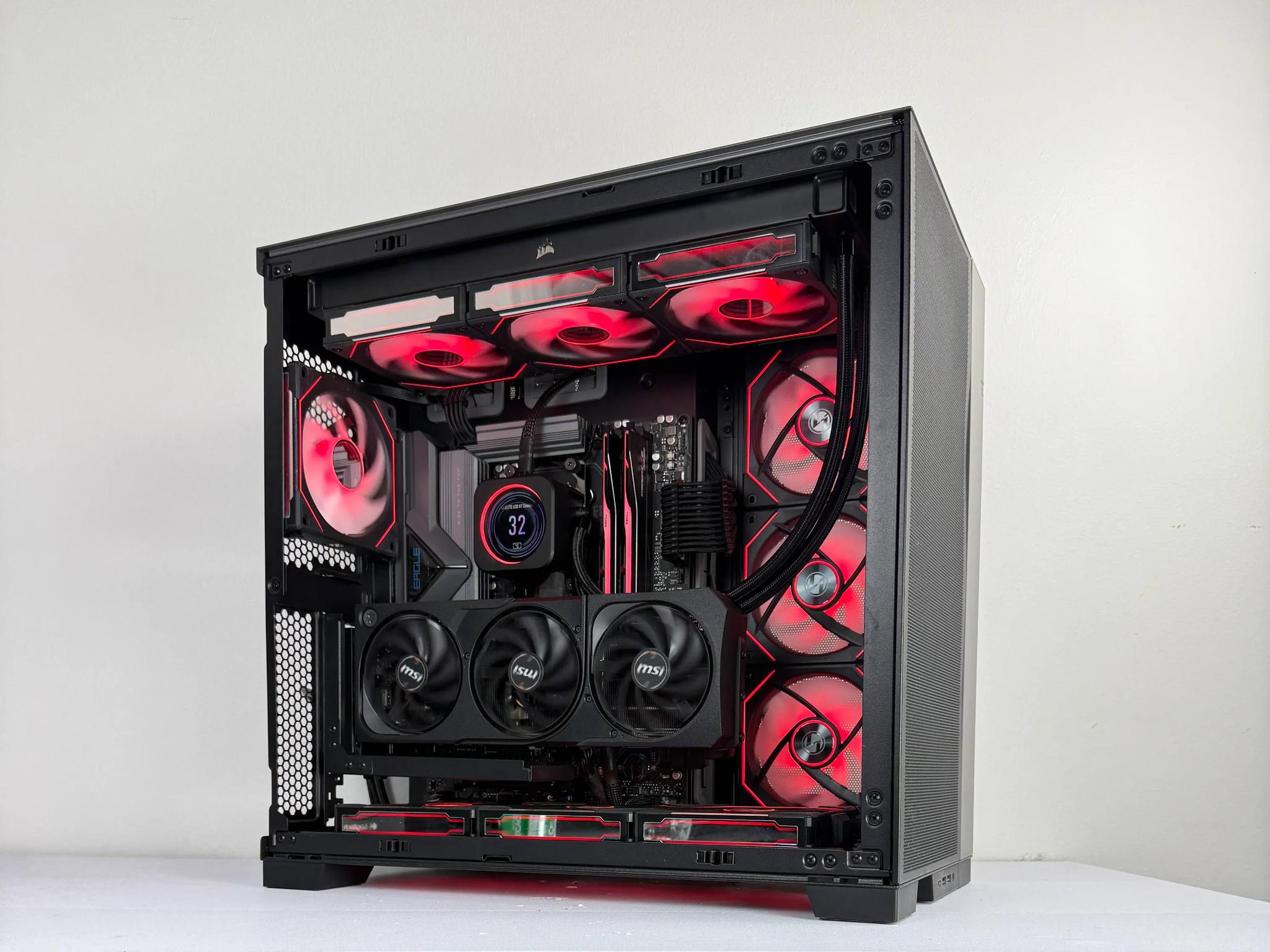🧊ICEVEIL🧊    | 4k Streaming PC | Ryzen 7 9800X3D | MSI RTX 5070 Ti | 64GB DDR5 6000MHz
