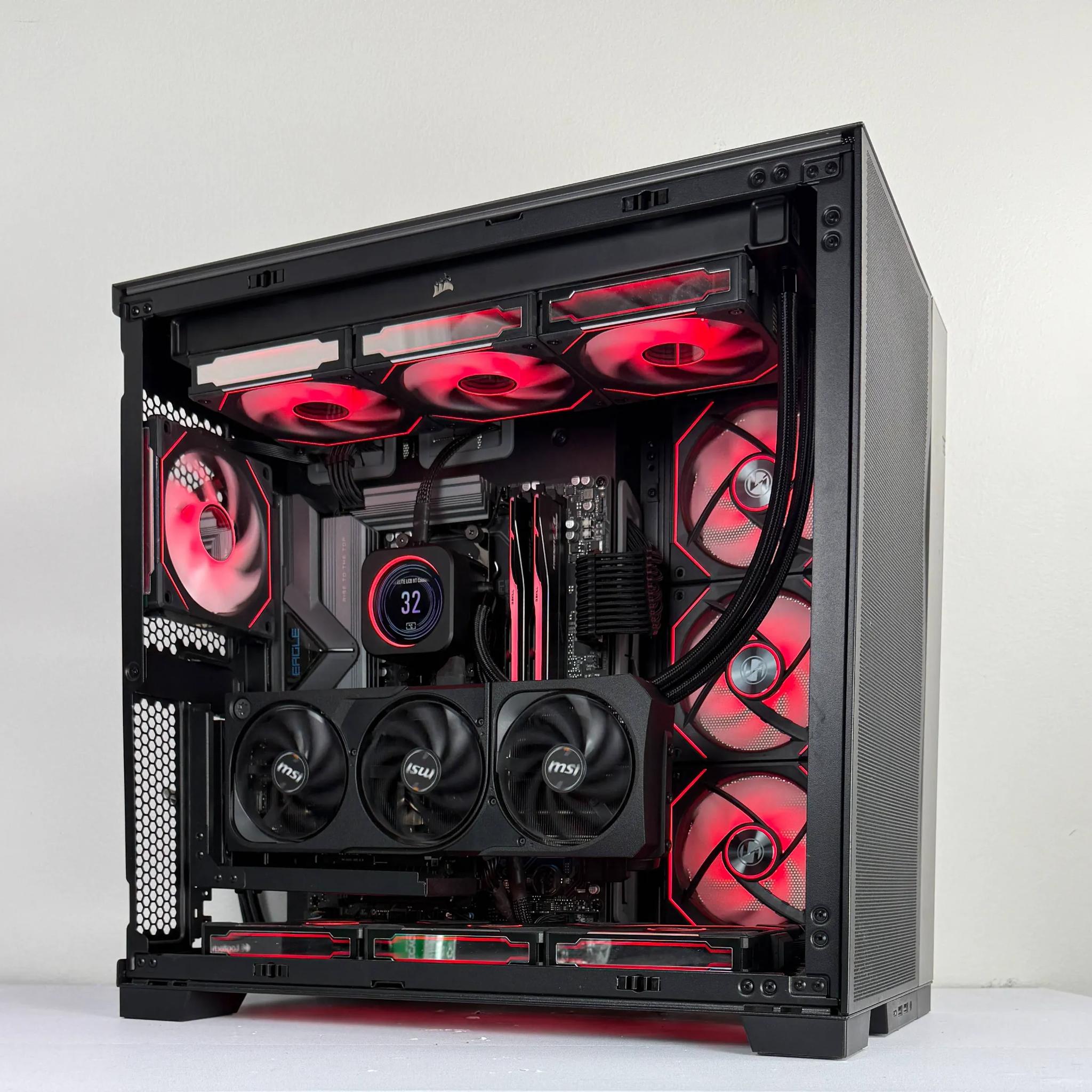 🧊ICEVEIL🧊    | 4k Streaming PC | Ryzen 7 9800X3D | MSI RTX 5070 Ti | 64GB DDR5 6000MHz