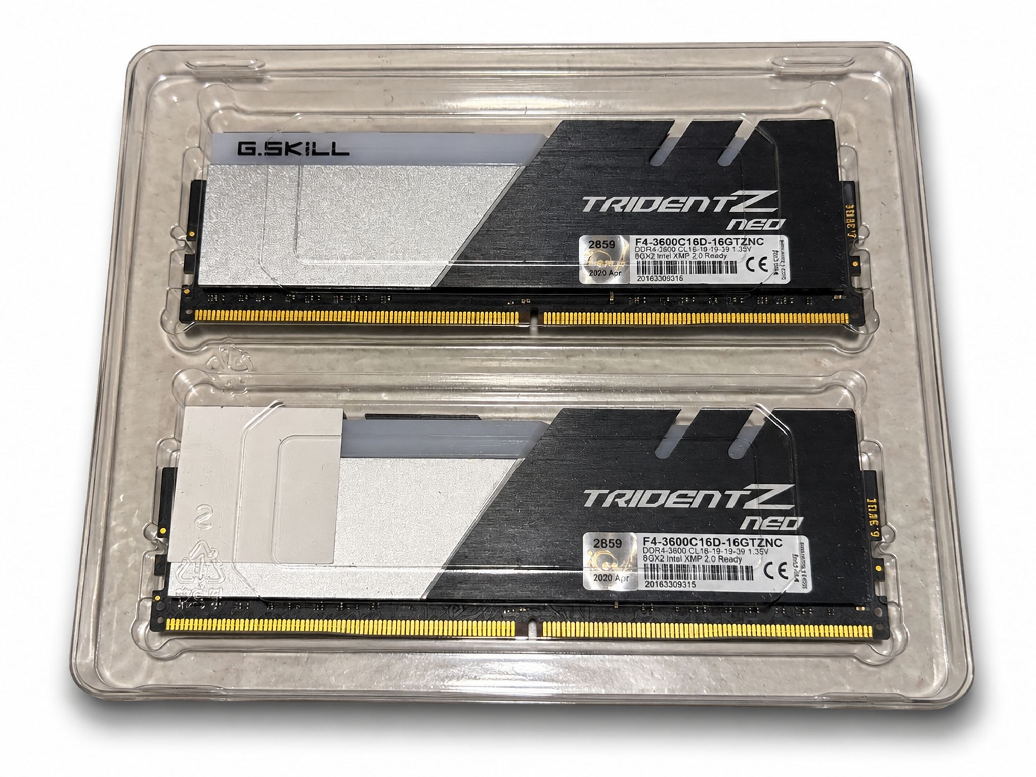 16GB (2 x 8GB) G.Skill Trident Z Neo DDR4-3600 CL16