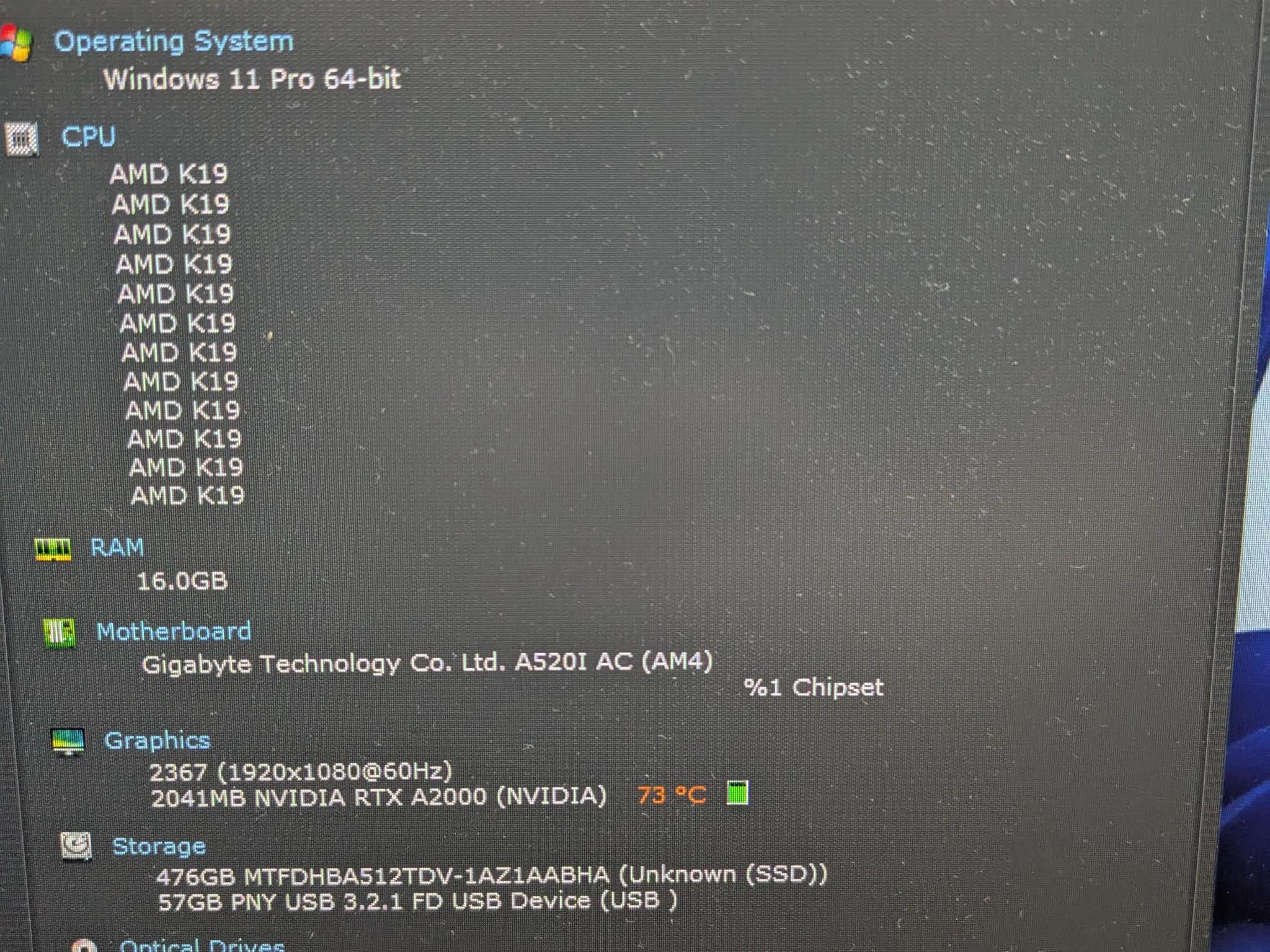 Power Efficient Meta | 180 Day Warranty | Ryzen 5 5500, RTX A2000 6GB, 512GB NVME, 16GB RAM, Win11