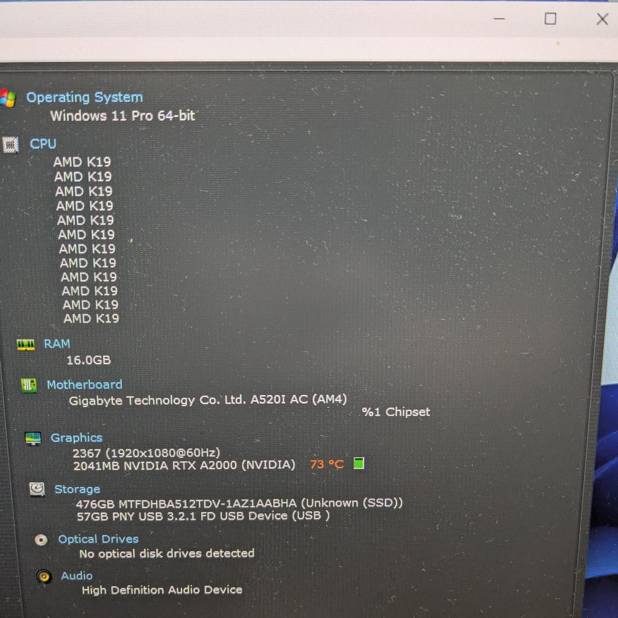 Power Efficient Meta | 180 Day Warranty | Ryzen 5 5500, RTX A2000 6GB, 512GB NVME, 16GB RAM, Win11