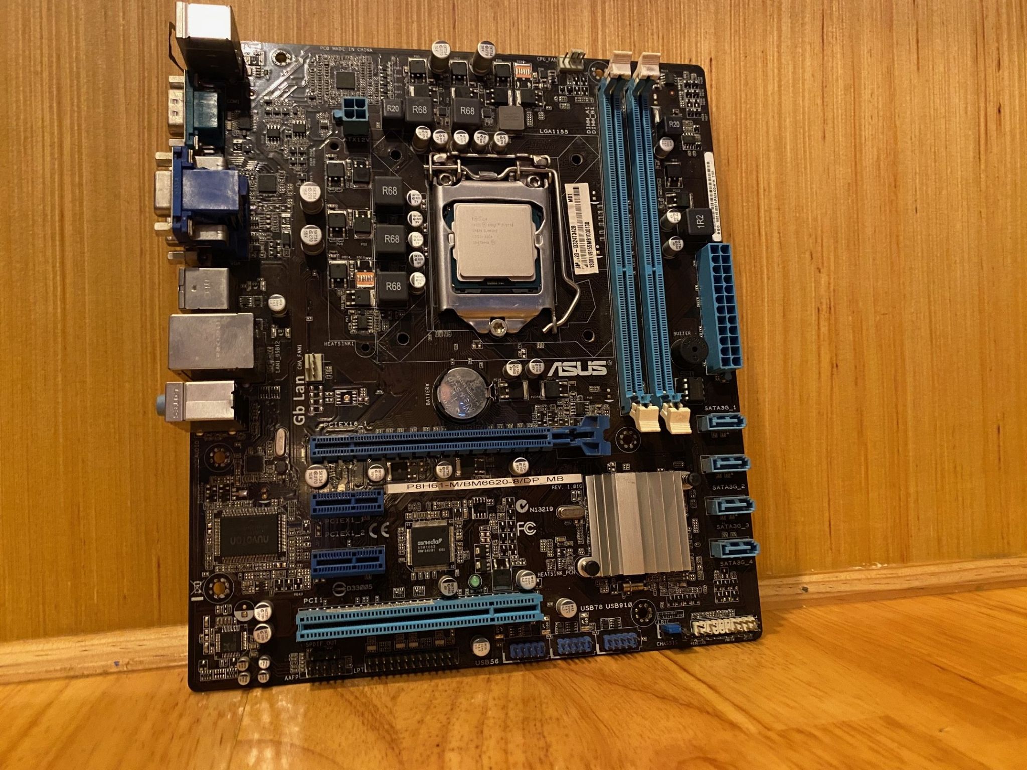 ASUS P8H61-M - LGA 1155 Intel H61 HDMI Micro ATX Intel Motherboard COMBO