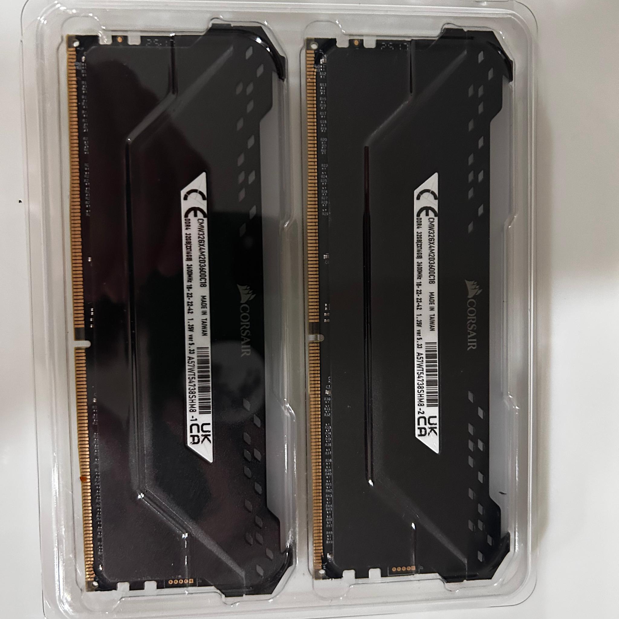 Corsair Vengeance RGB Pro 32GB DDR4-3600 (2x16GB) C18
