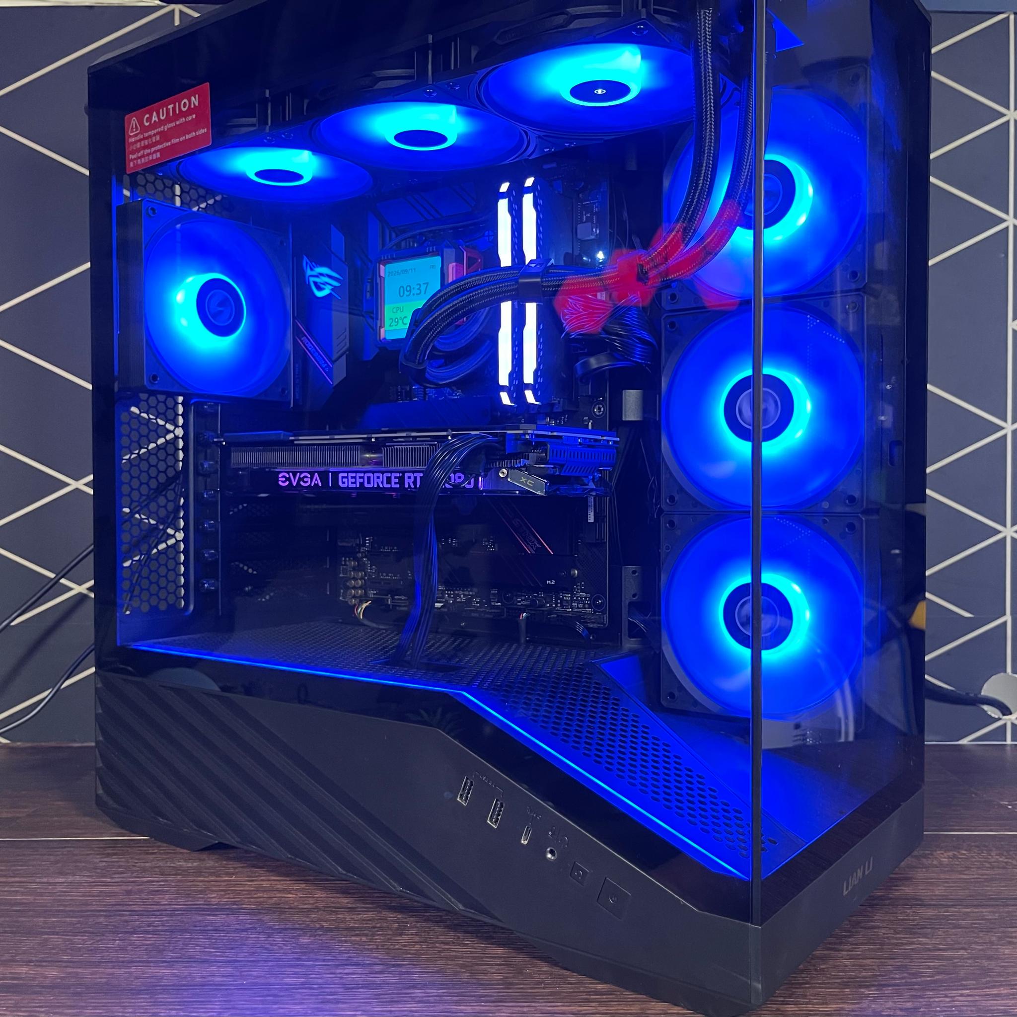 🌟Gaming PC/ RTX 2080/ Ryzen 7 5700/ 16Gb RAM/ 1Tb/ Liquid cooled.🌟