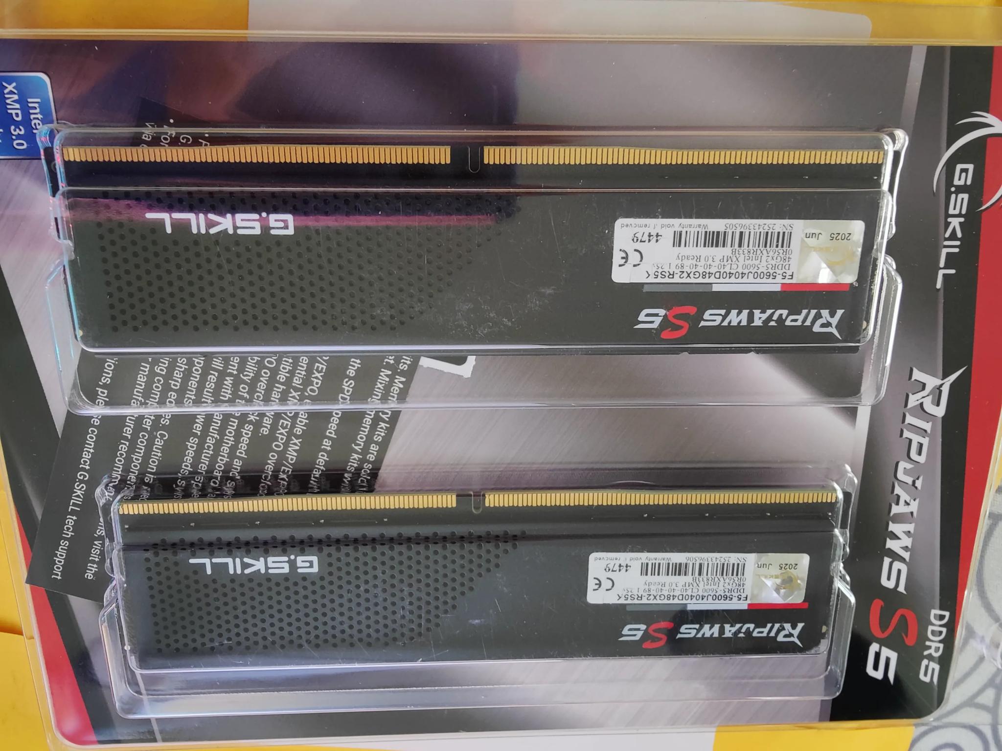 BNIB G. Skill Ripjaws s5 DDR5 96GB
