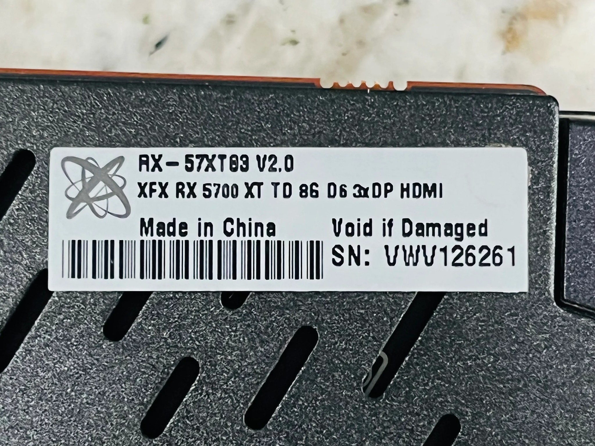 "READ" Broken For Parts RX-5700XT 8GB For Parts Or Someone who can fix it!!!