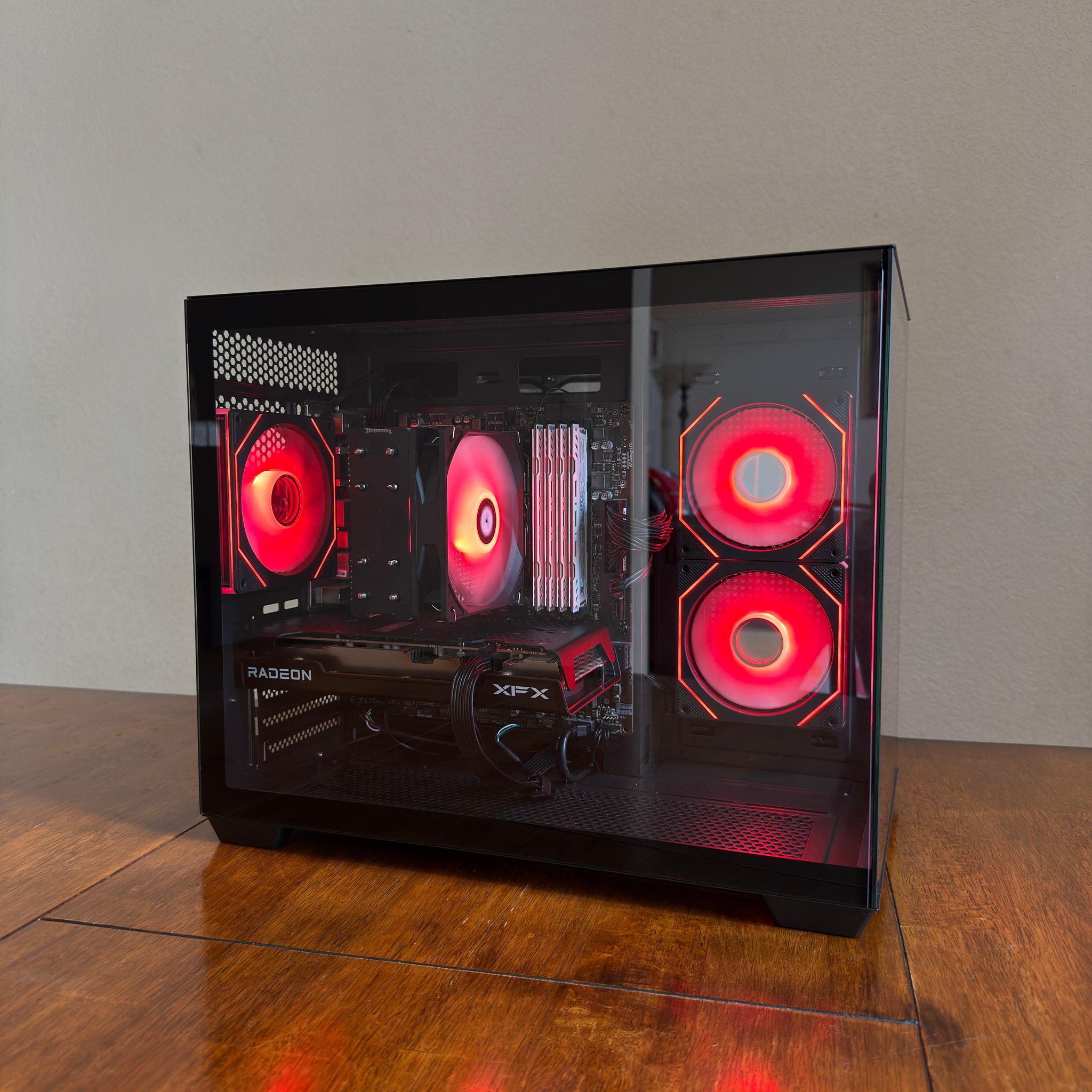 Budget Gaming PC | RX 7600 | Ryzen 2600X | 16GB Ram | 500GB NVME + 1TB HDD | WiFi and BT |Windows 11