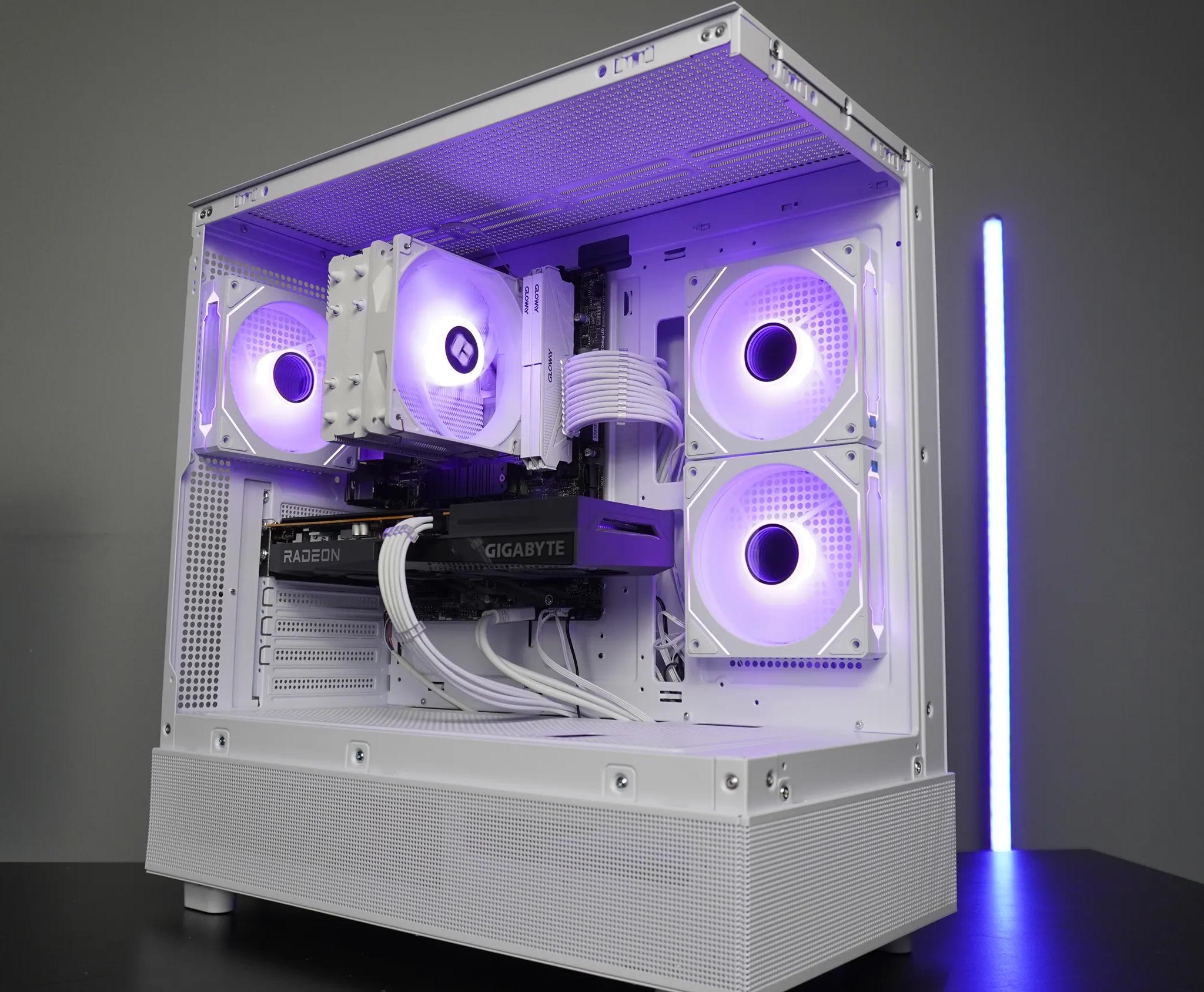 🤍BEST VALUE🤍 1080p Gaming/Streaming PC  🧡RX 6600 8GB 🧡 Ryzen 5 5600 | 16GB RAM | 1TB NVME