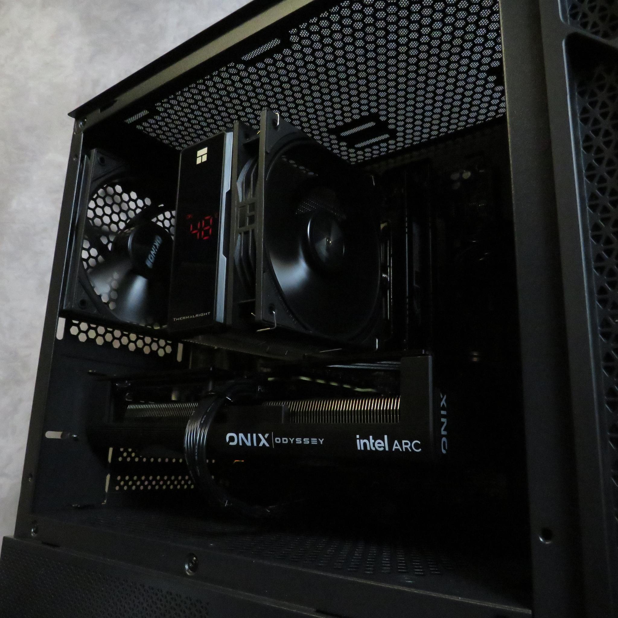 ARC 1440P Gamer! Ryzen 7 5700 + Intel Arc B580 + 16 GB DDR4 + 1 TB SSD