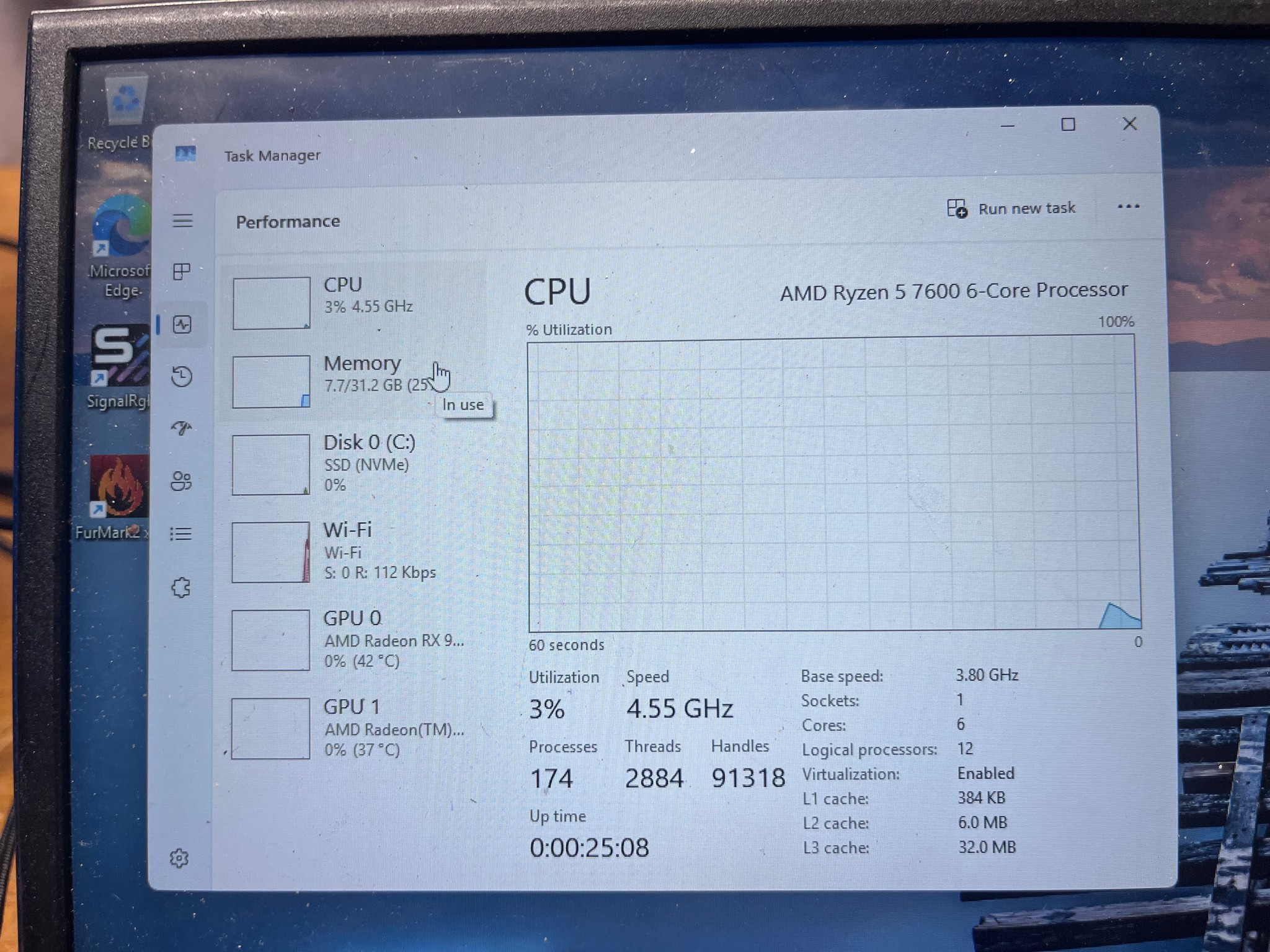 RX 9060 XT 16GB | Ryzen 5 7600 | 32GB RAM | Gaming PC
