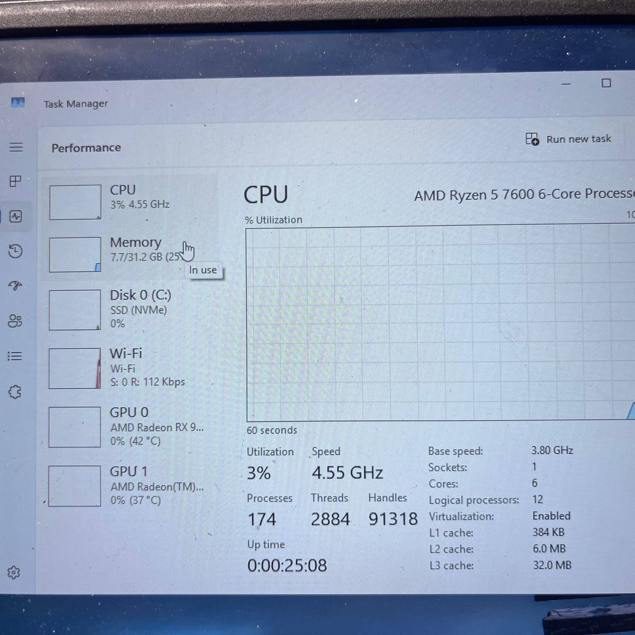 RX 9060 XT 16GB | Ryzen 5 7600 | 32GB RAM | Gaming PC
