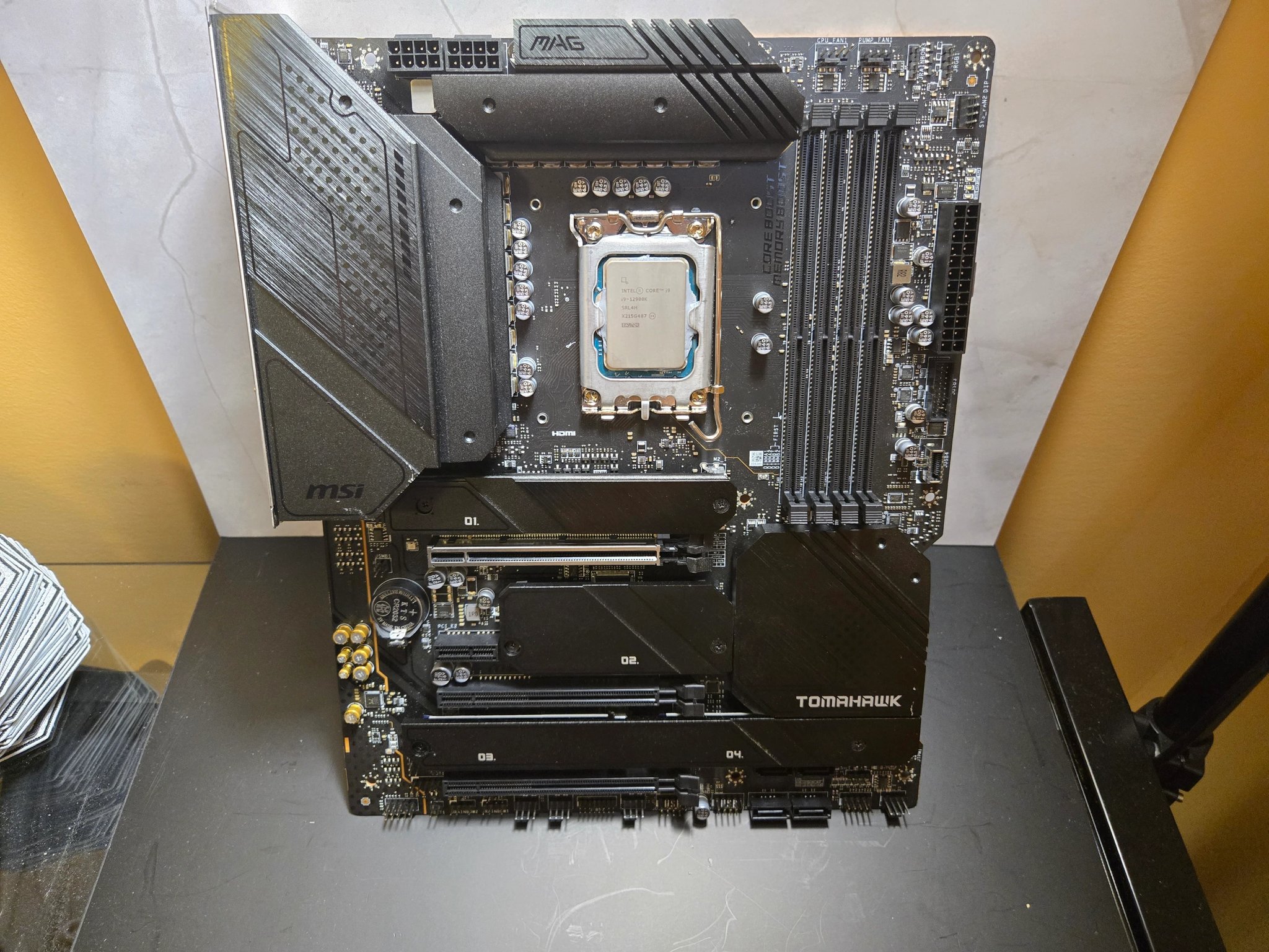 i9-12900K + Z690 Tomahawk WiFi DDR4 + 500GB SN770 CPU/Motherboard/SSD Combo