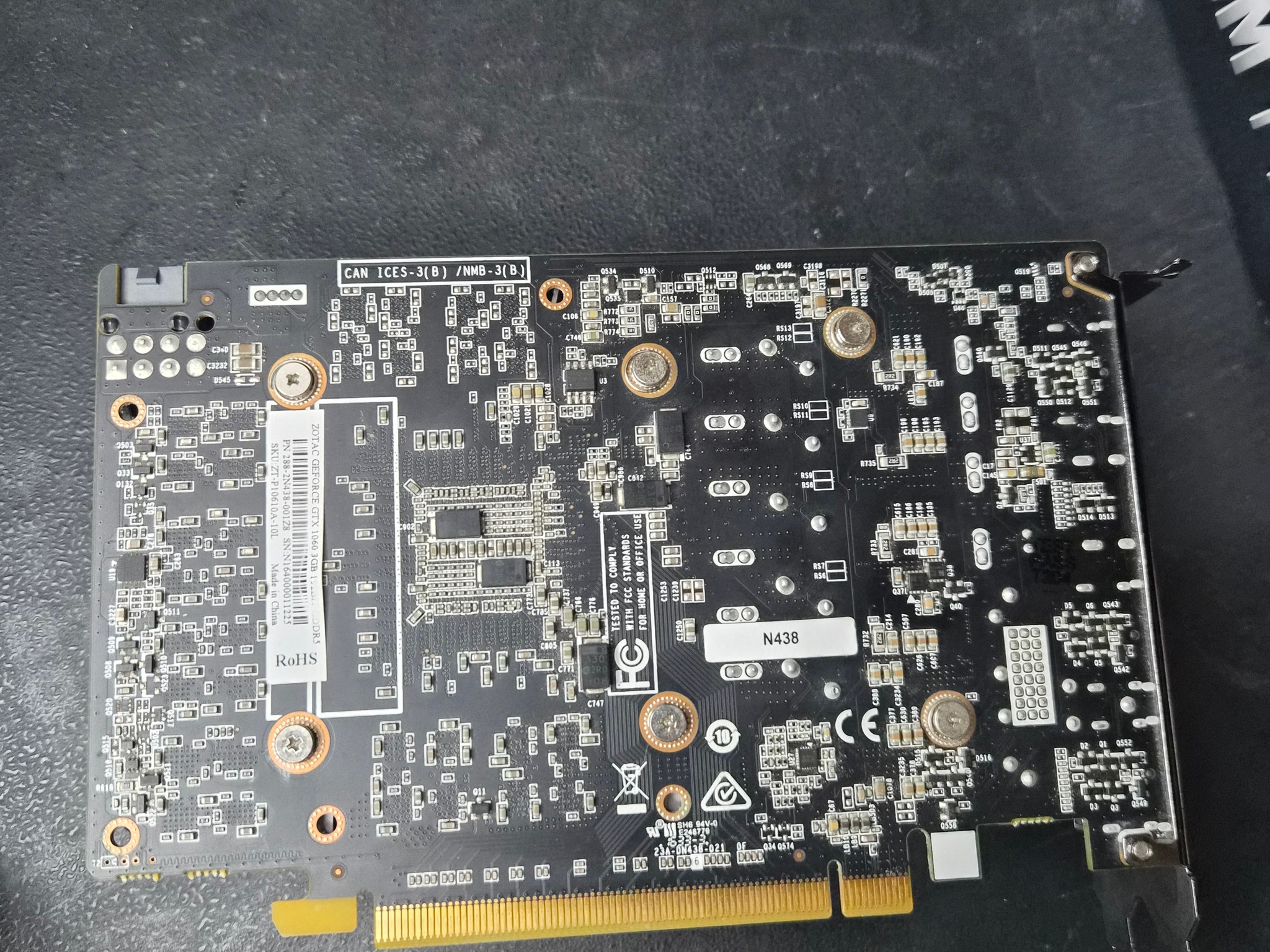 Zotac MINI GeForce GTX 1060 3GB