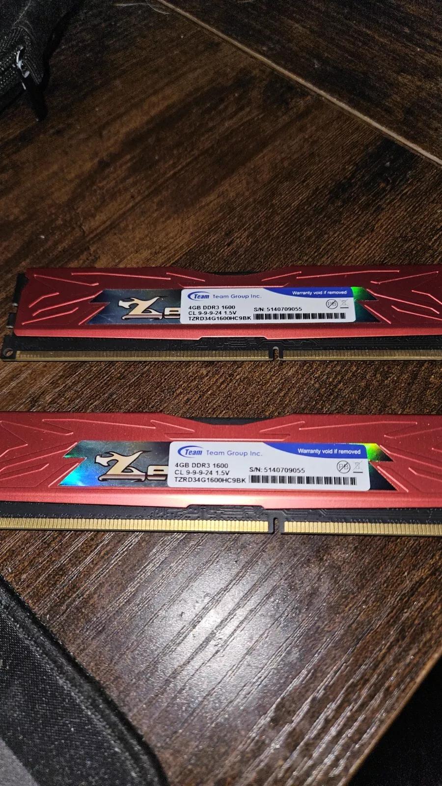Team Group Zeus DDR3 1600 CL9 Memory 8GB (2x4GB)
