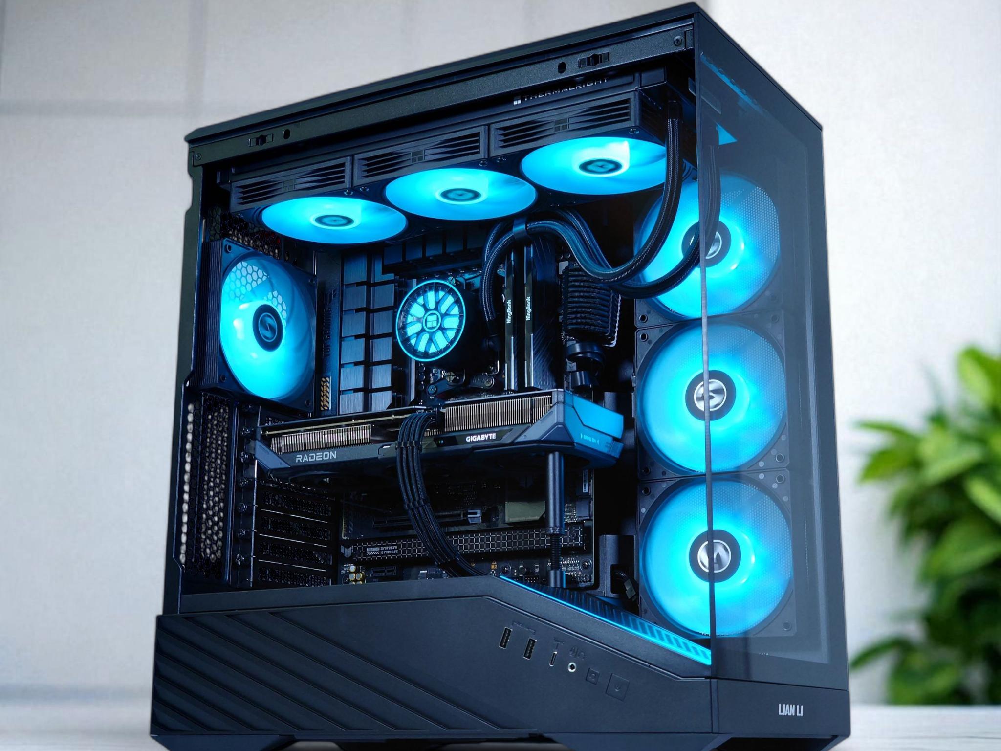🖤❤️Liquid Cooled Gaming PC🚀AMD RX 7900 GRE 16GB🚀AMD Ryzen 7 7700🚀32GB DDR5🚀1TB SSD