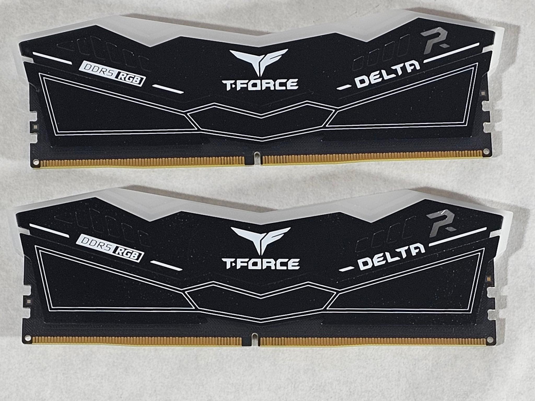 32GB DDR5 (2x16GB) RGB CL38 6000MHz T-FORCE DELTA R