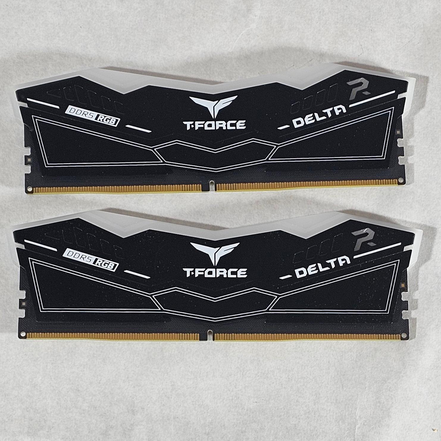 32GB DDR5 (2x16GB) RGB CL38 6000MHz T-FORCE DELTA R