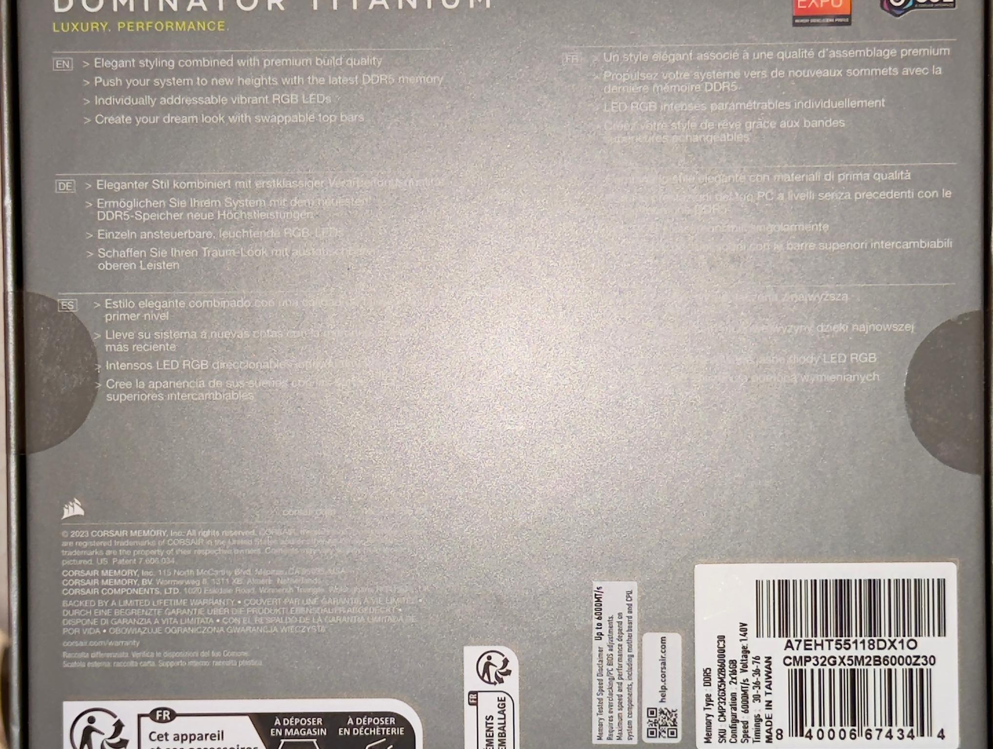 Corsair dominator 32 gb