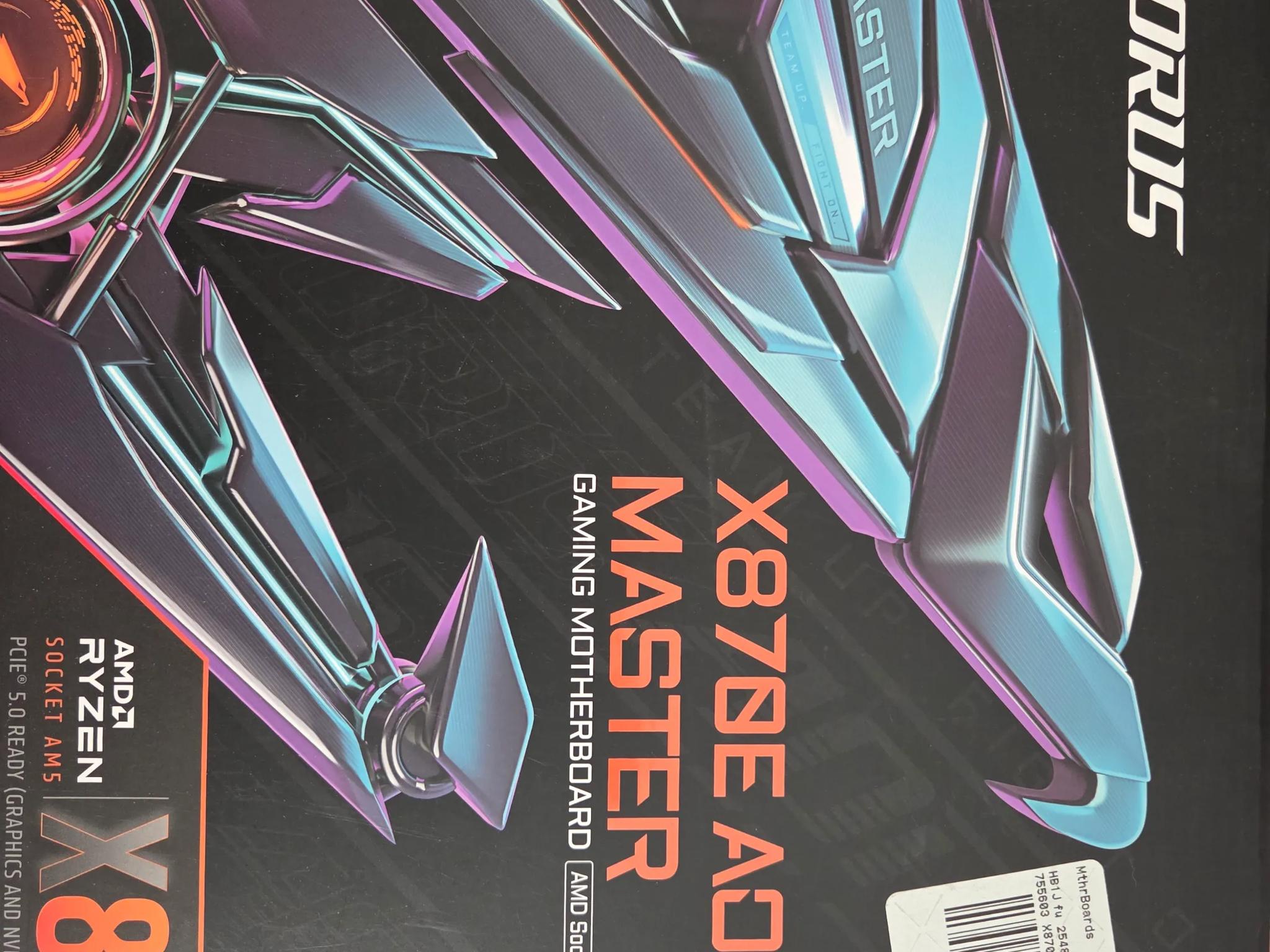 X870E Aorus Master