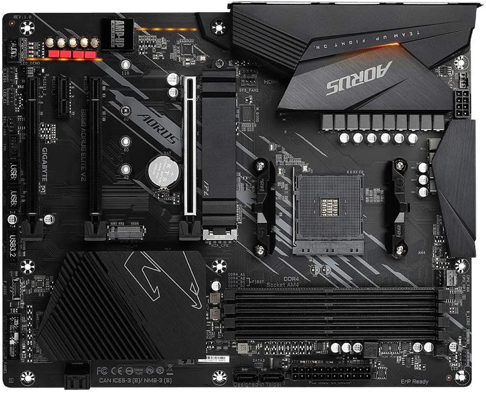 Gigabyte B550 AORUS ELITE V2 AMD AM4 ATX M.2 Desktop Motherboard A