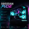 ⚫️"Obsidian Pulse"⚫️| 1440p/4k Gaming | RTX 4070 Ti | Ryzen 7 7700X | 32GB DDR5 | 2TB NVMe SSD