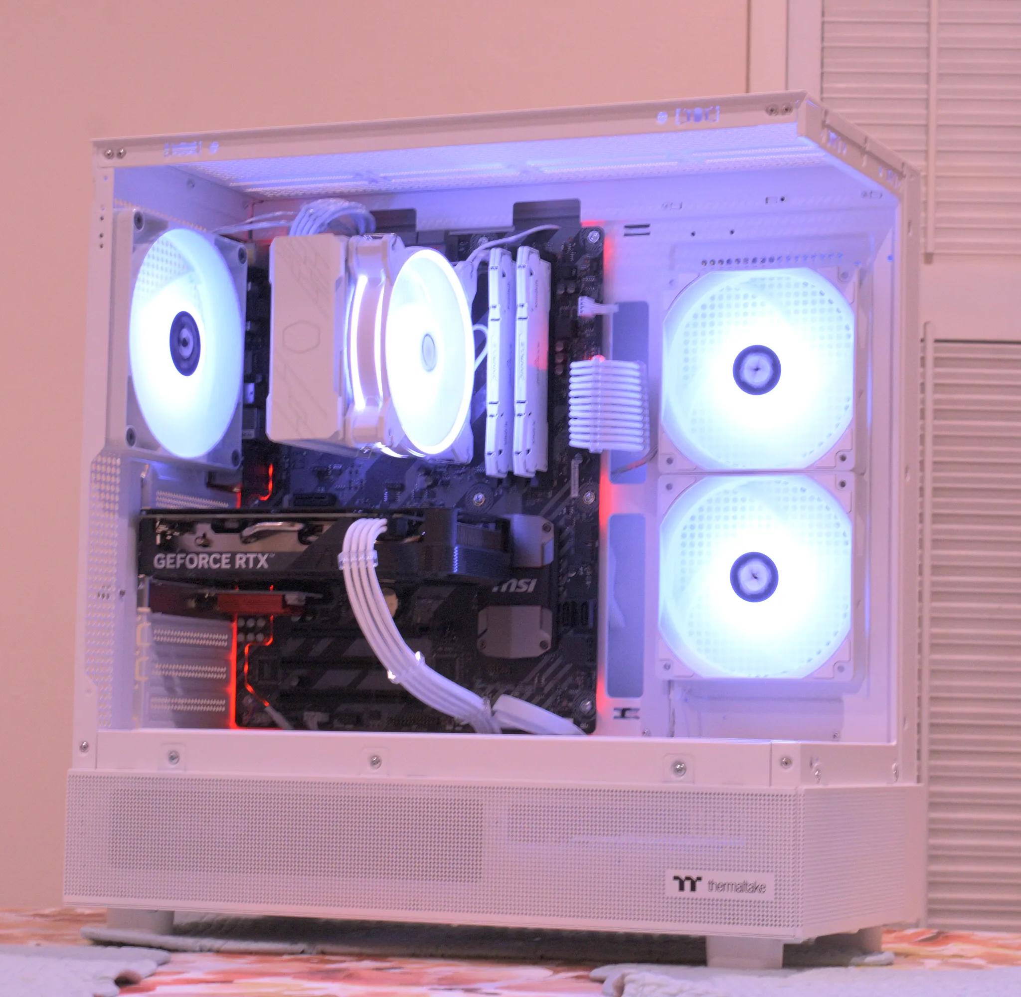 1080p Ryzen 5 5600 RTX 4060 8GB Gaming PC | 16GB DDR4 | 1TB NVME SSD | RGB | Wifi | 1080p Gaming