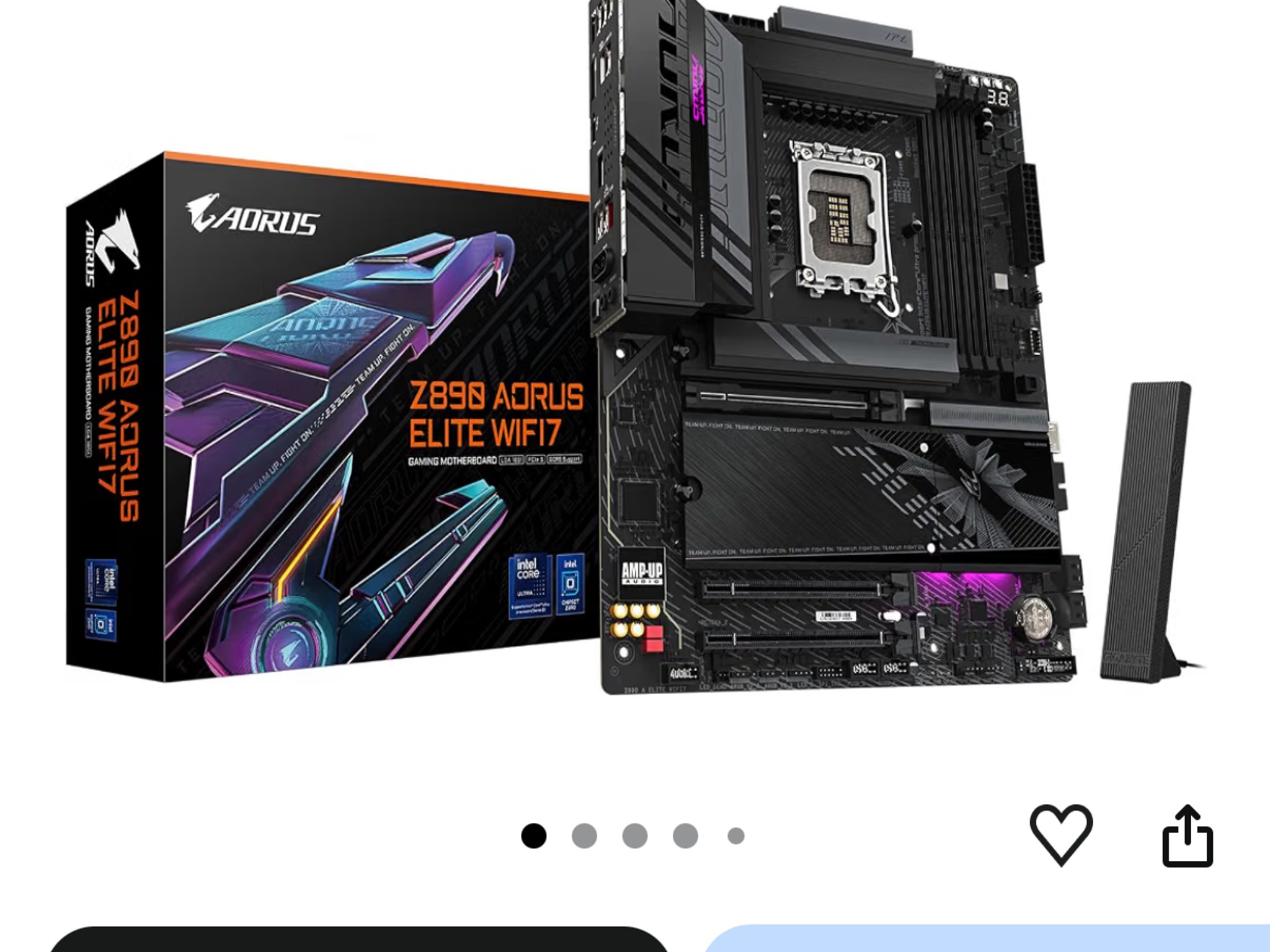 Gigabyte Z890 AORUS Elite WIFI7 Intel LGA1851