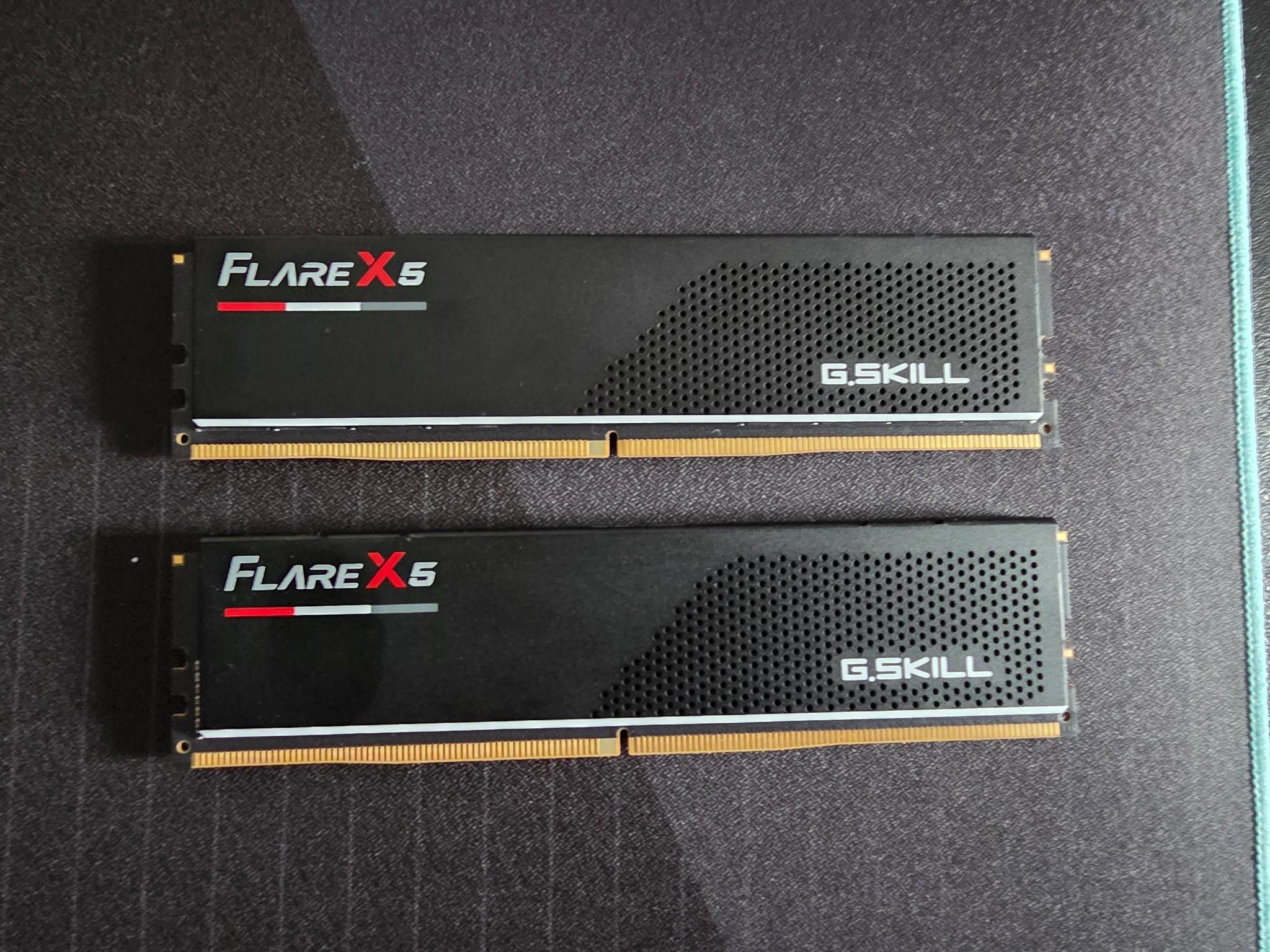 G.Skill Flare X5 96GB (2x48GB) DDR5-6000 CL30-36-36-96 (F5-6000J3036F48GX2-FX5)