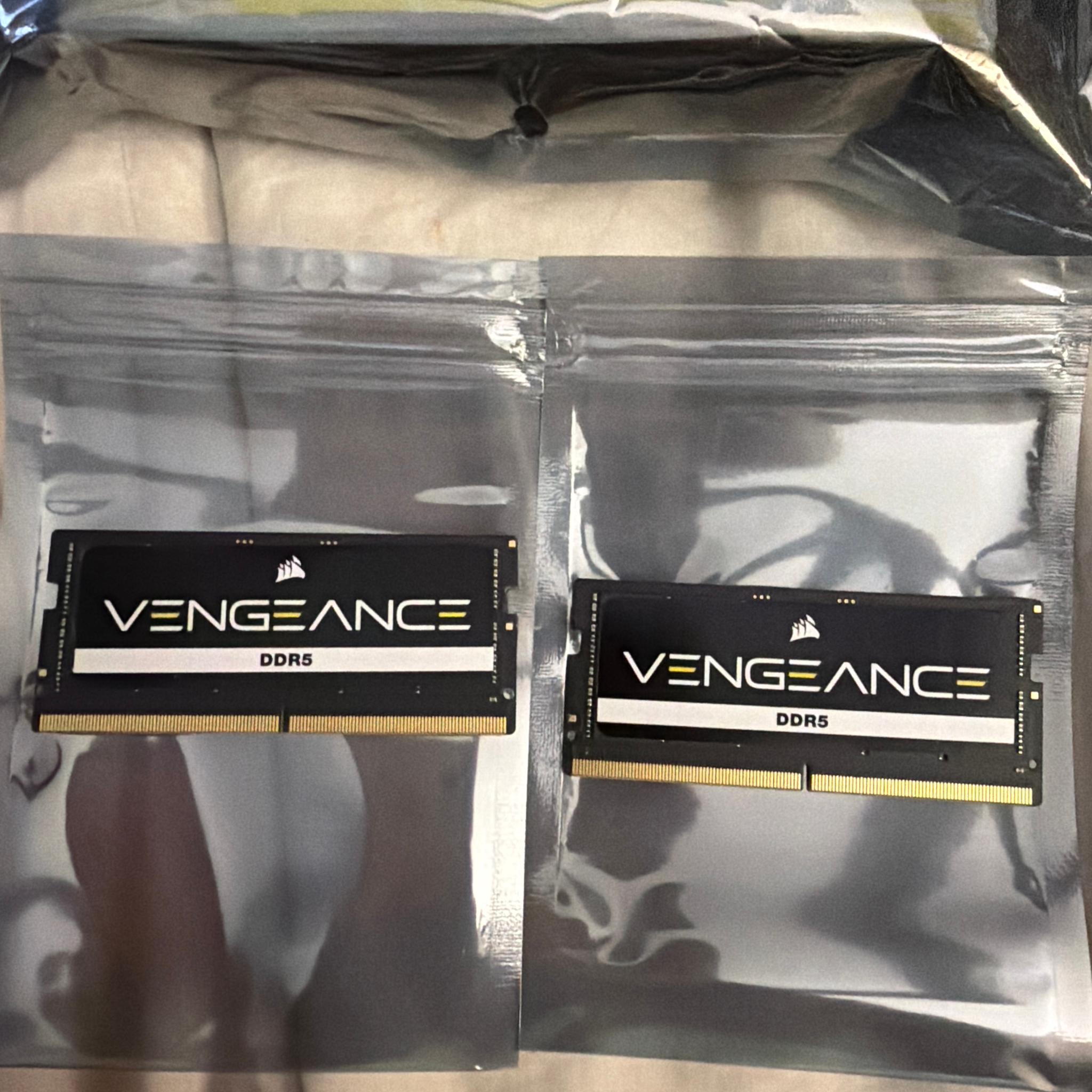 NEW Corsair Vengeance DDR5 64GB (2x32GB) 5200MHz Memory Kit