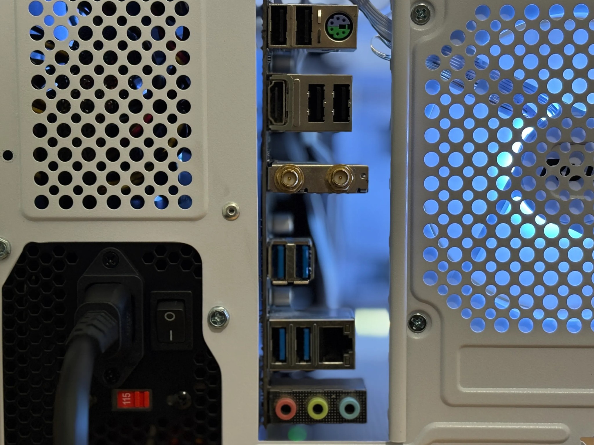 White Founders Edition RTX Gaming PC