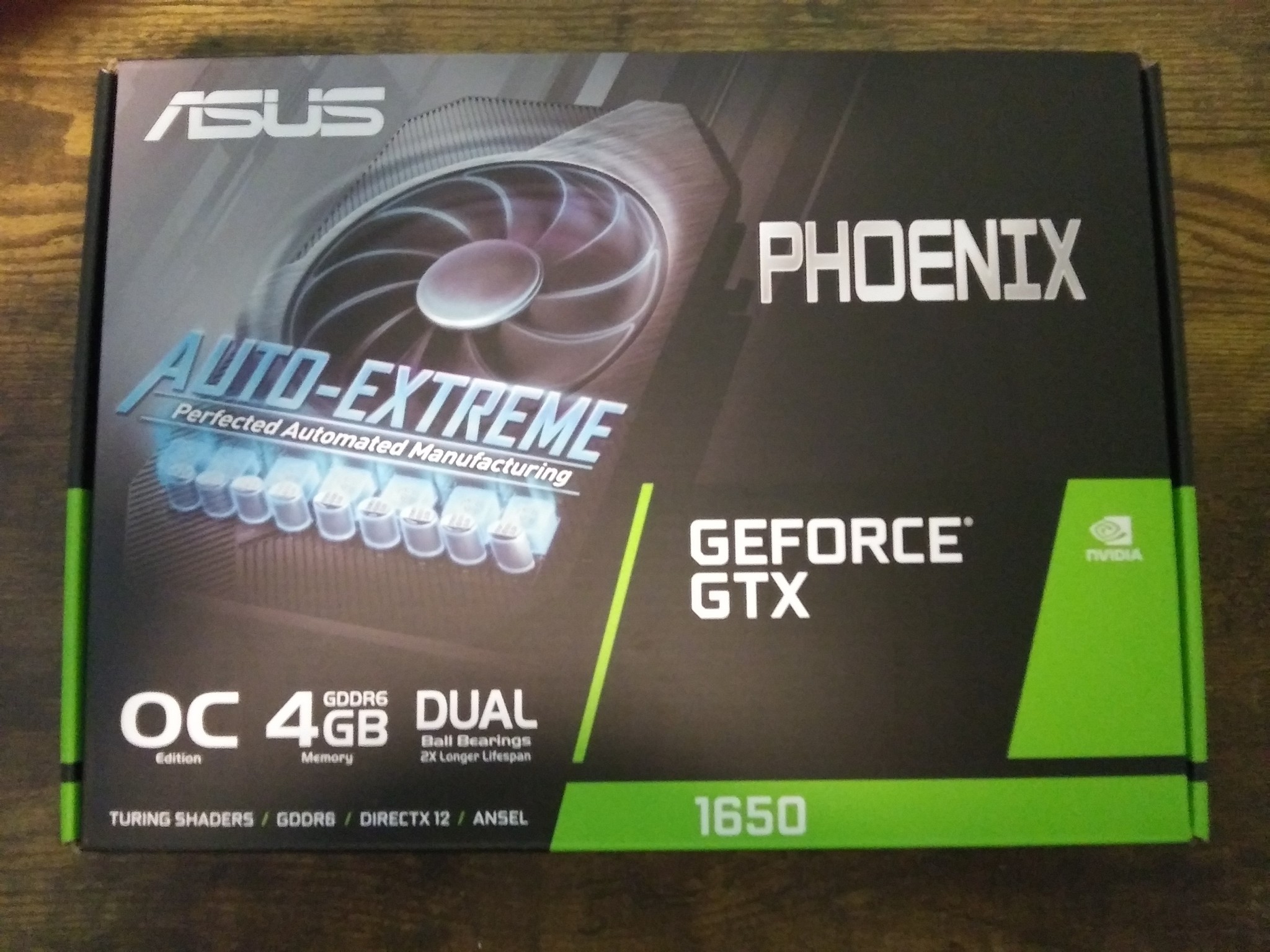 Used Asus GeForce GTX 1650 Phoenix OC Edition