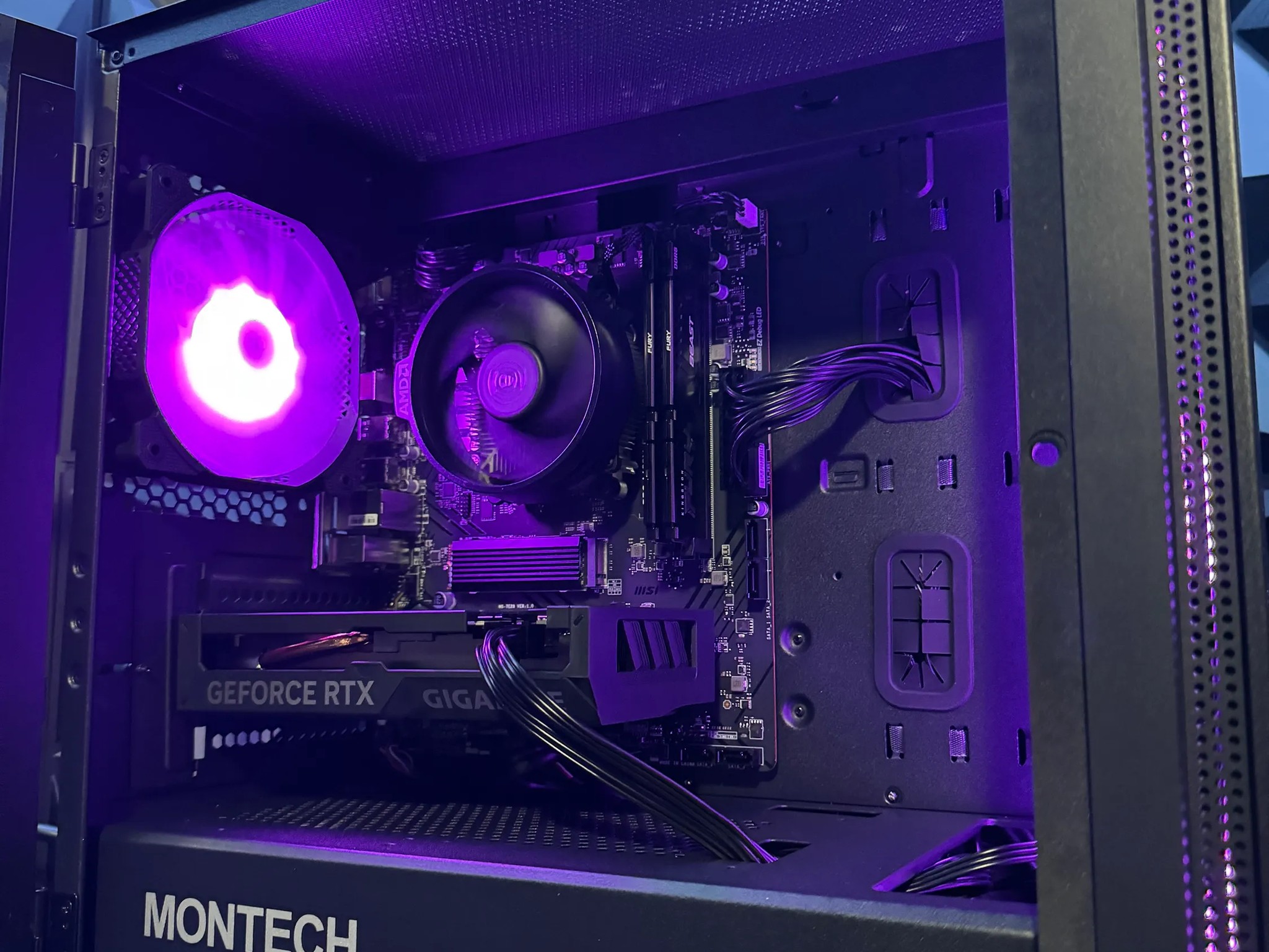 ⚔️Tusker Tempest 4060⚔️|Ryzen 5 8600G| RTX 4060| 16 GB DDR5|1 TB NVMe
